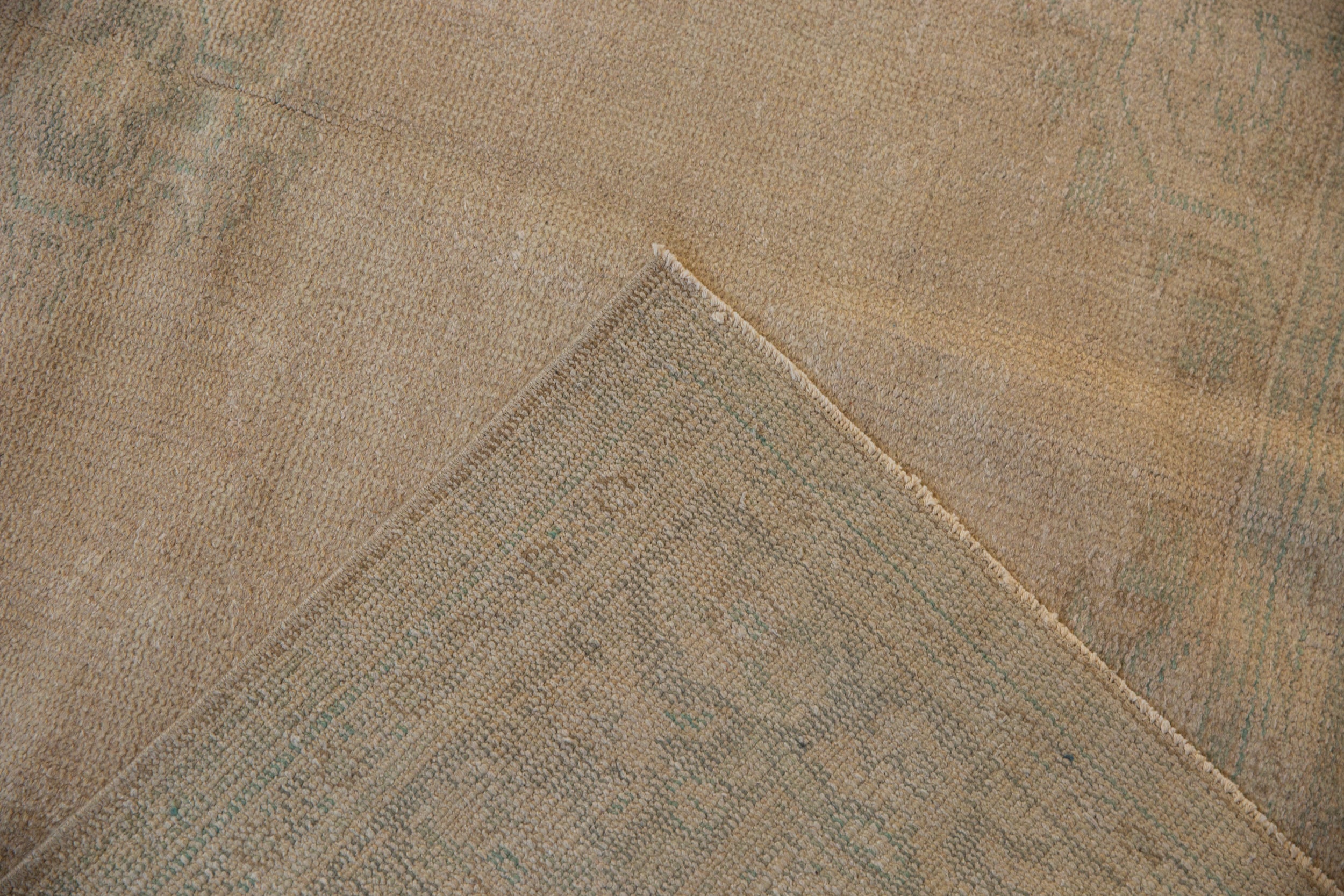 6.5x9.5 Vintage Distressed Oushak Carpet // ONH Item 10065 Image 7