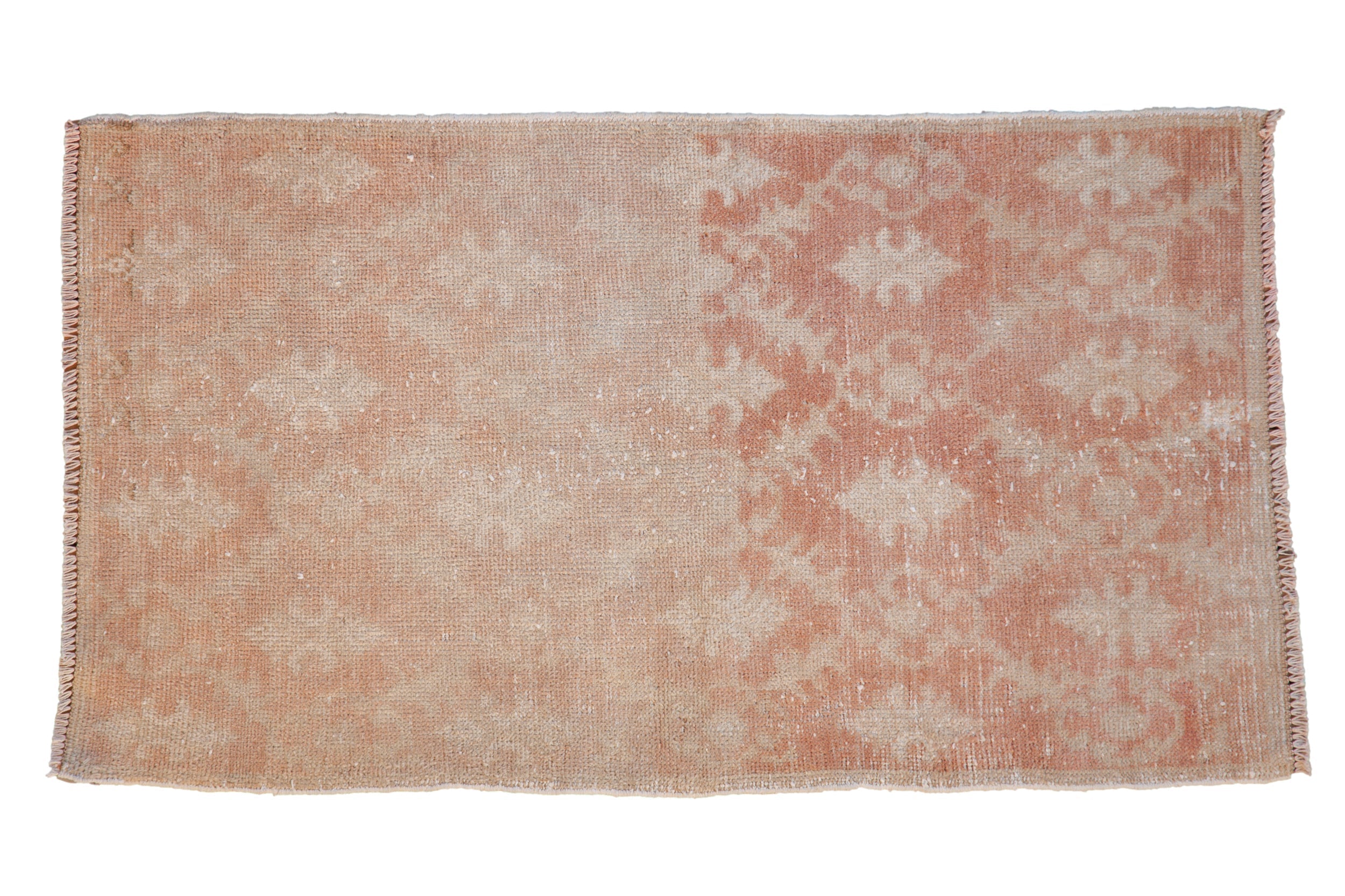 2.5x4.5 Vintage Distressed Oushak Rug // ONH Item 10198