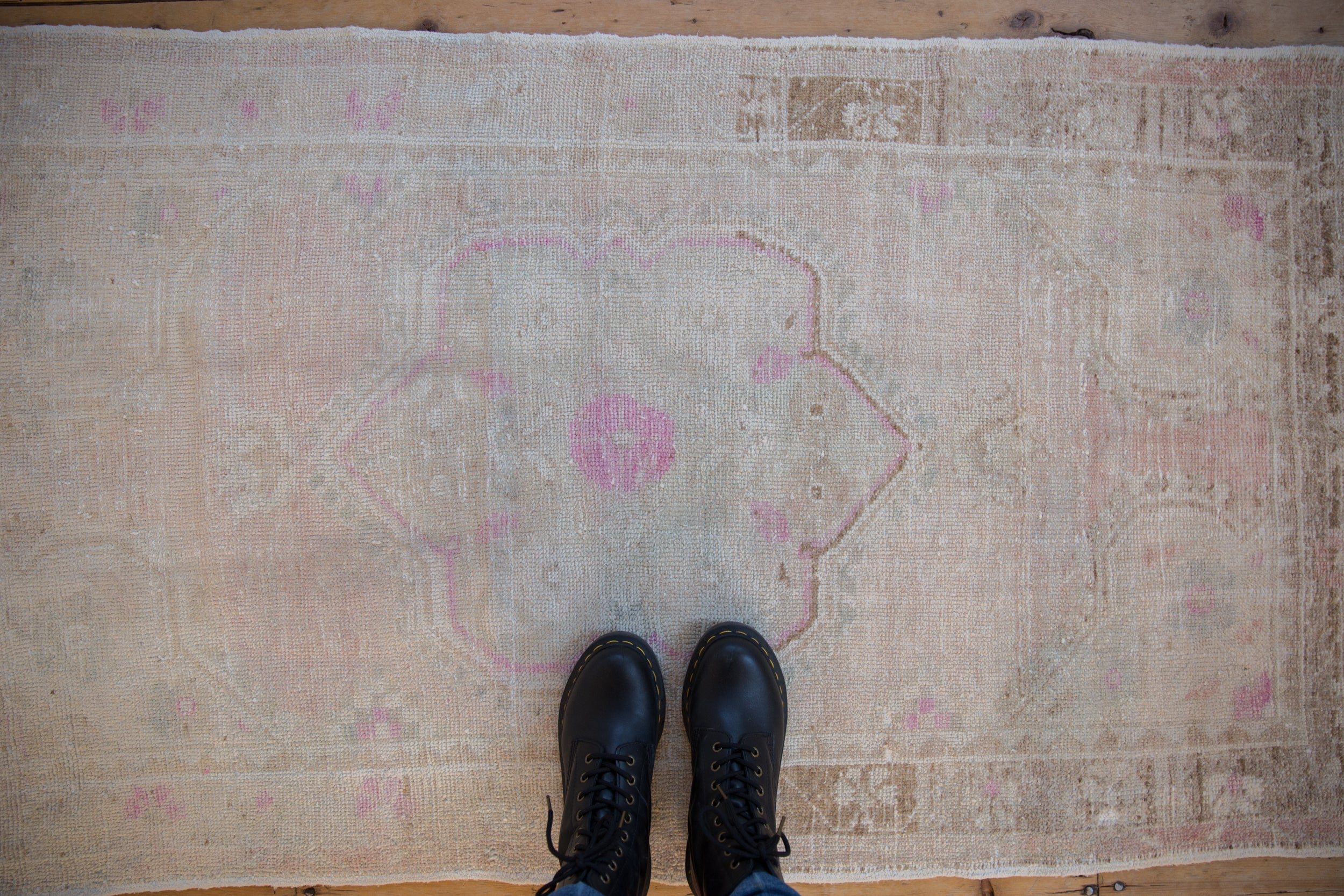 3x5.5 Vintage Distressed Oushak Rug // ONH Item 10244 Image 1