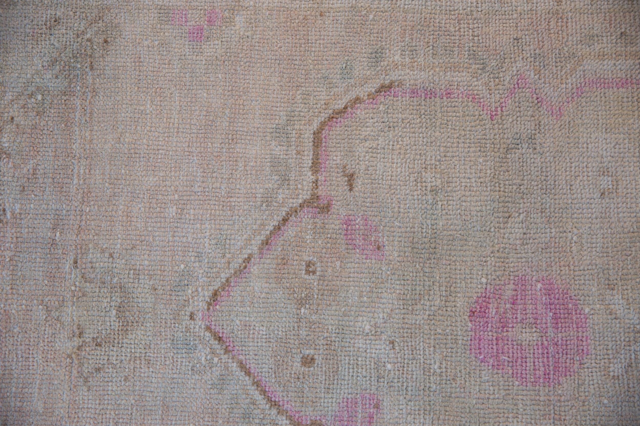 3x5.5 Vintage Distressed Oushak Rug // ONH Item 10244 Image 7