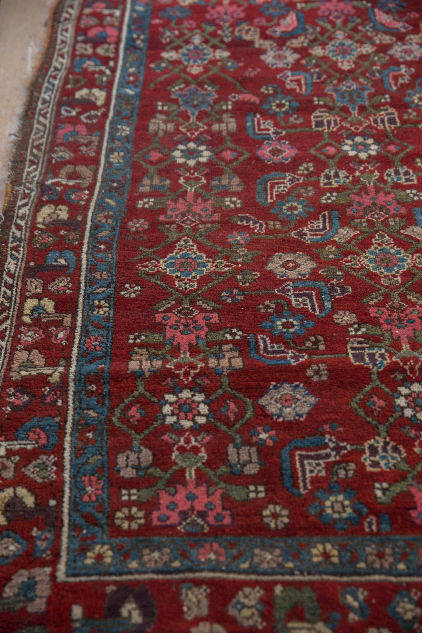 4x5.5 Vintage Kurdish Hamadan Rug // ONH Item 10257 Image 3