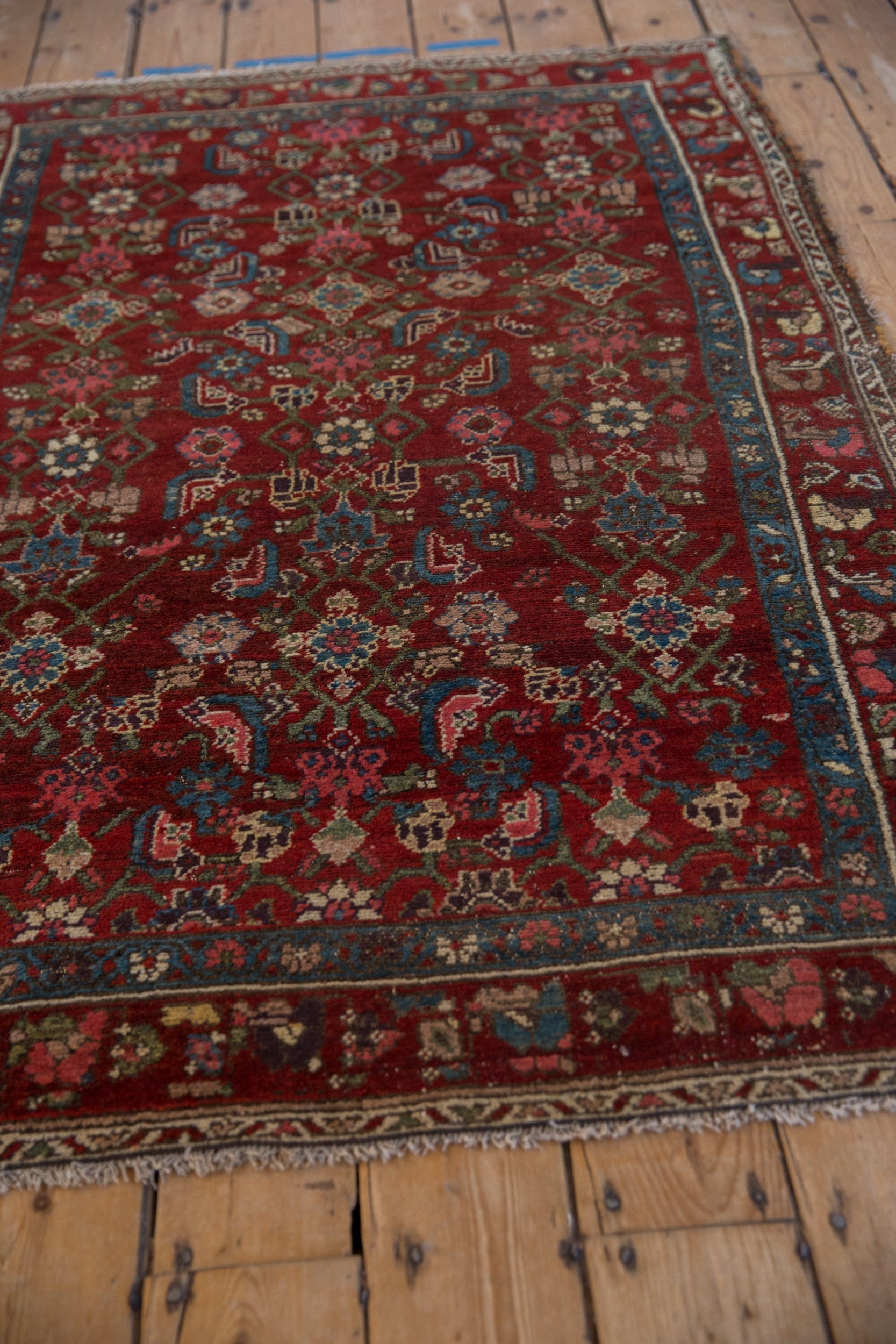 4x5.5 Vintage Kurdish Hamadan Rug // ONH Item 10257 Image 6