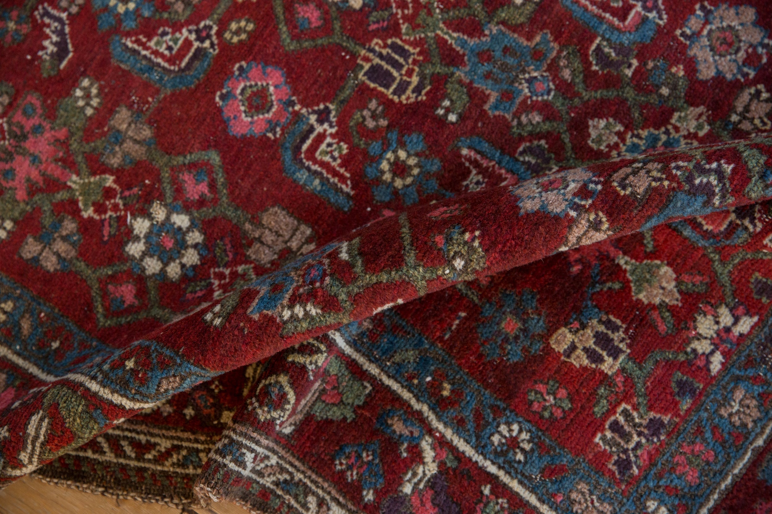 4x5.5 Vintage Kurdish Hamadan Rug // ONH Item 10257 Image 7