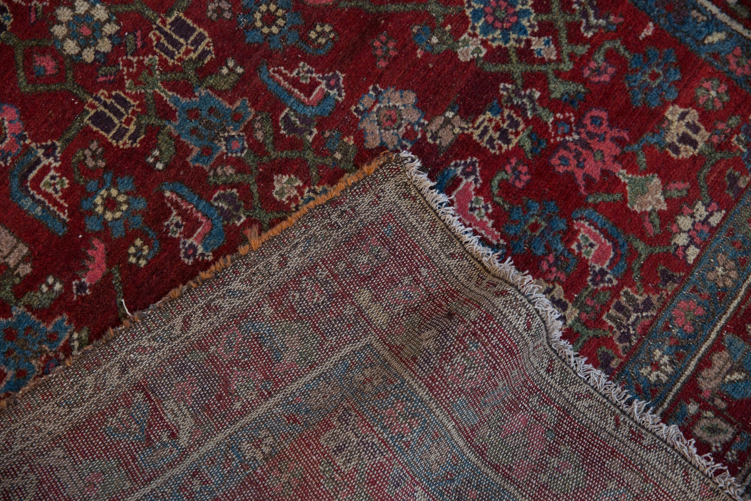 4x5.5 Vintage Kurdish Hamadan Rug // ONH Item 10257 Image 9
