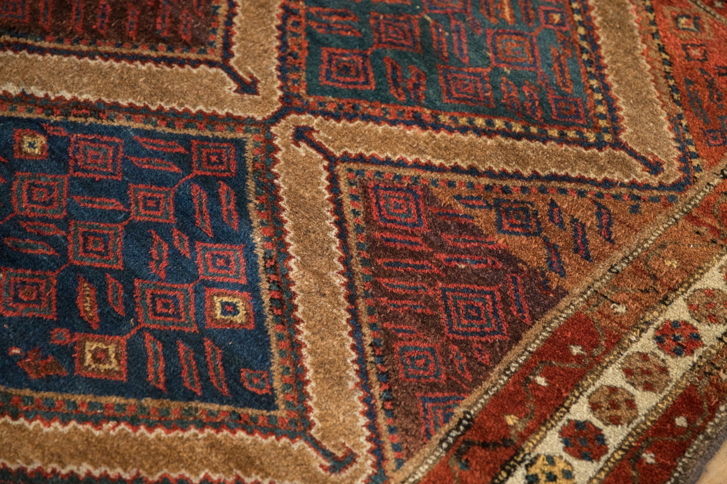 Antique Fine Hamadan Rug // ONH Item: 10260, Image 7