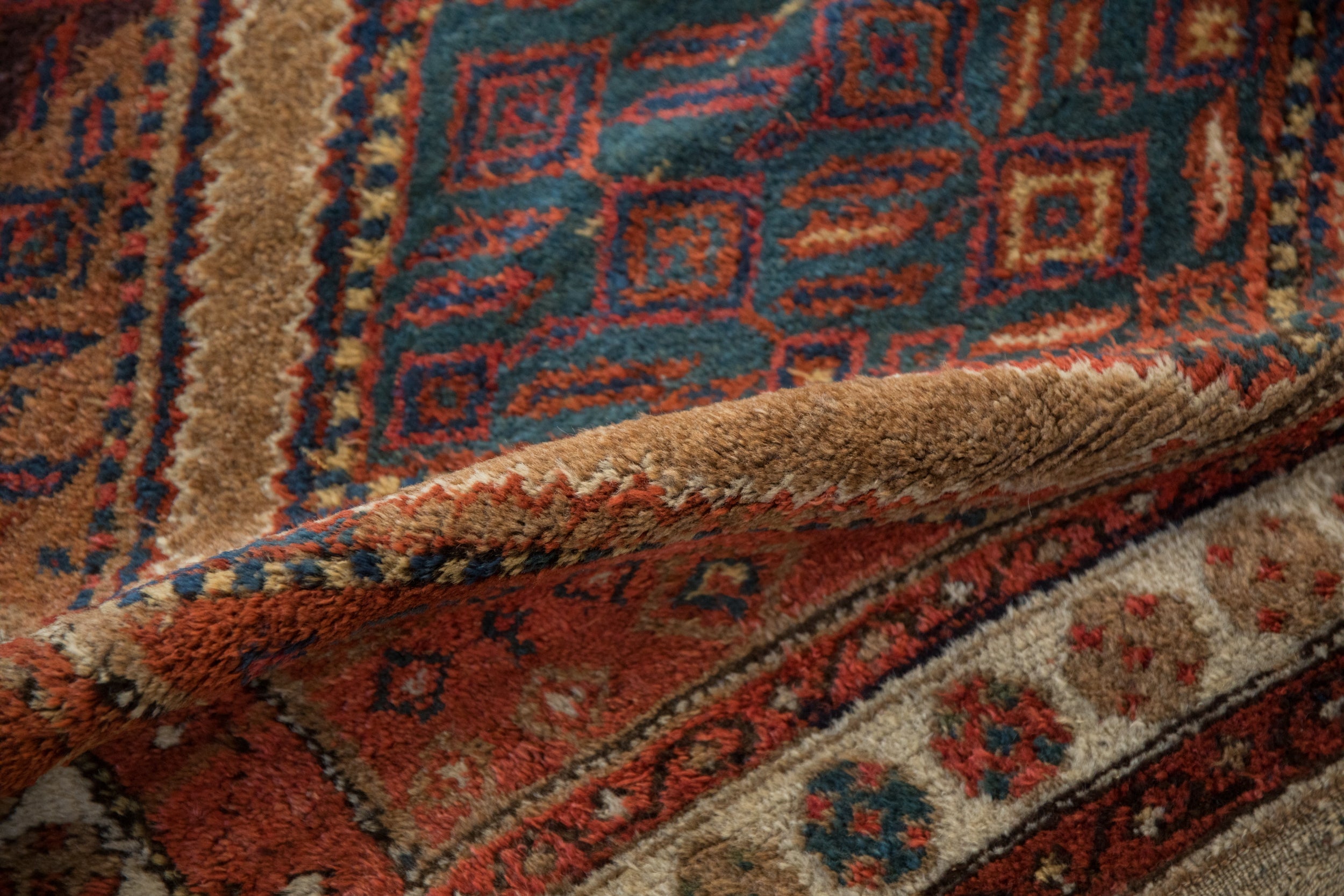Antique Fine Hamadan Rug // ONH Item: 10260, Image 11