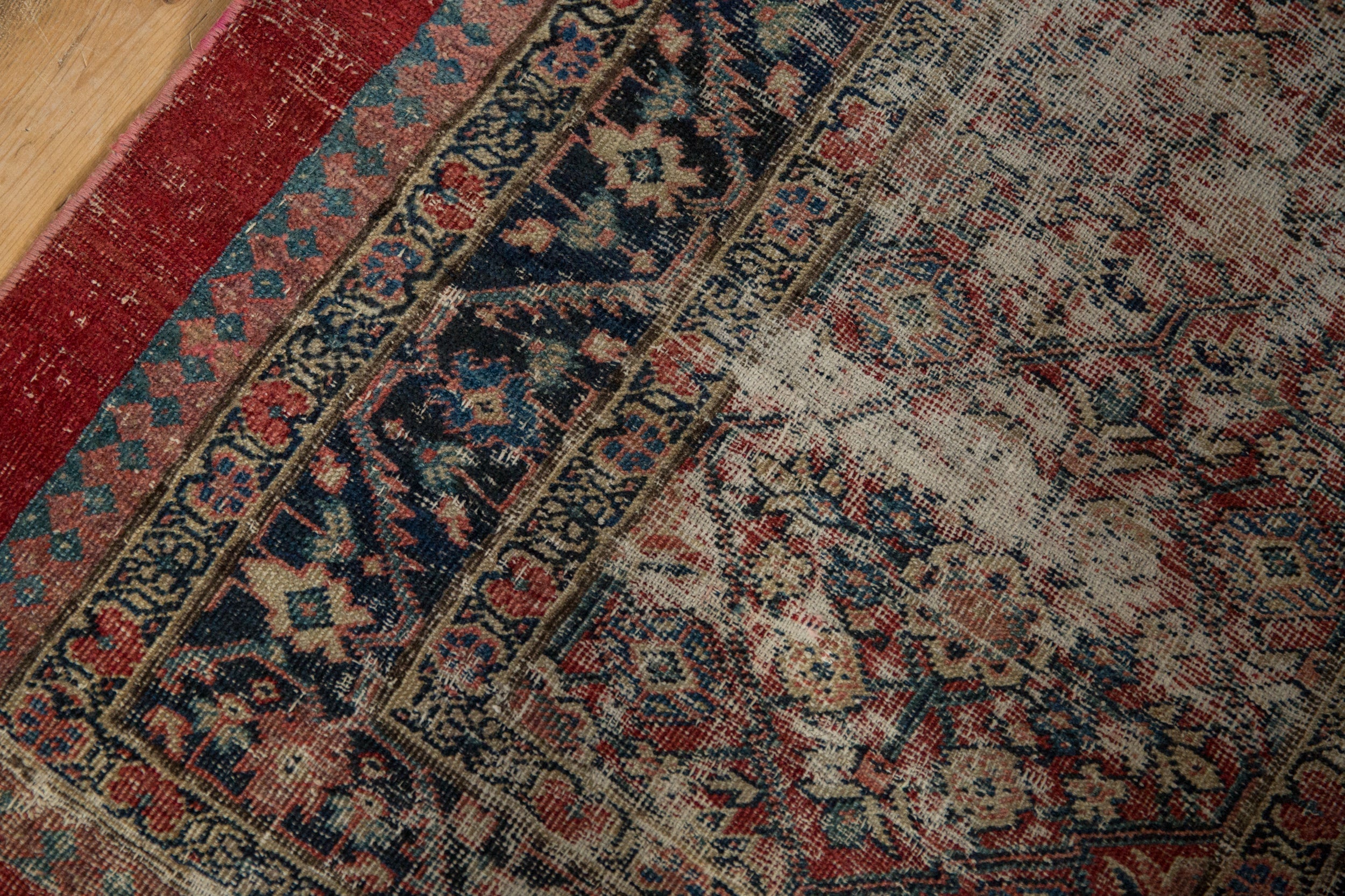 2.5x5.5 Antique Fine Fragment Serab Rug Runner // ONH Item 10267 Image 7