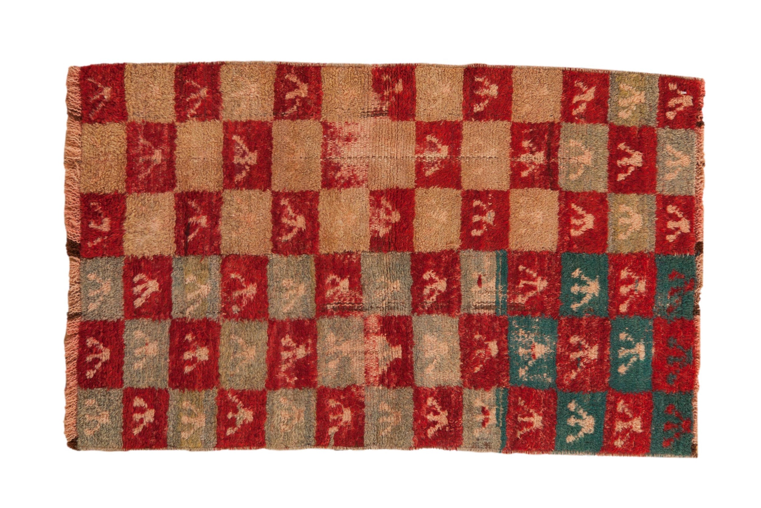 2.5x4 Vintage Distressed Tulu Rug // ONH Item 10377