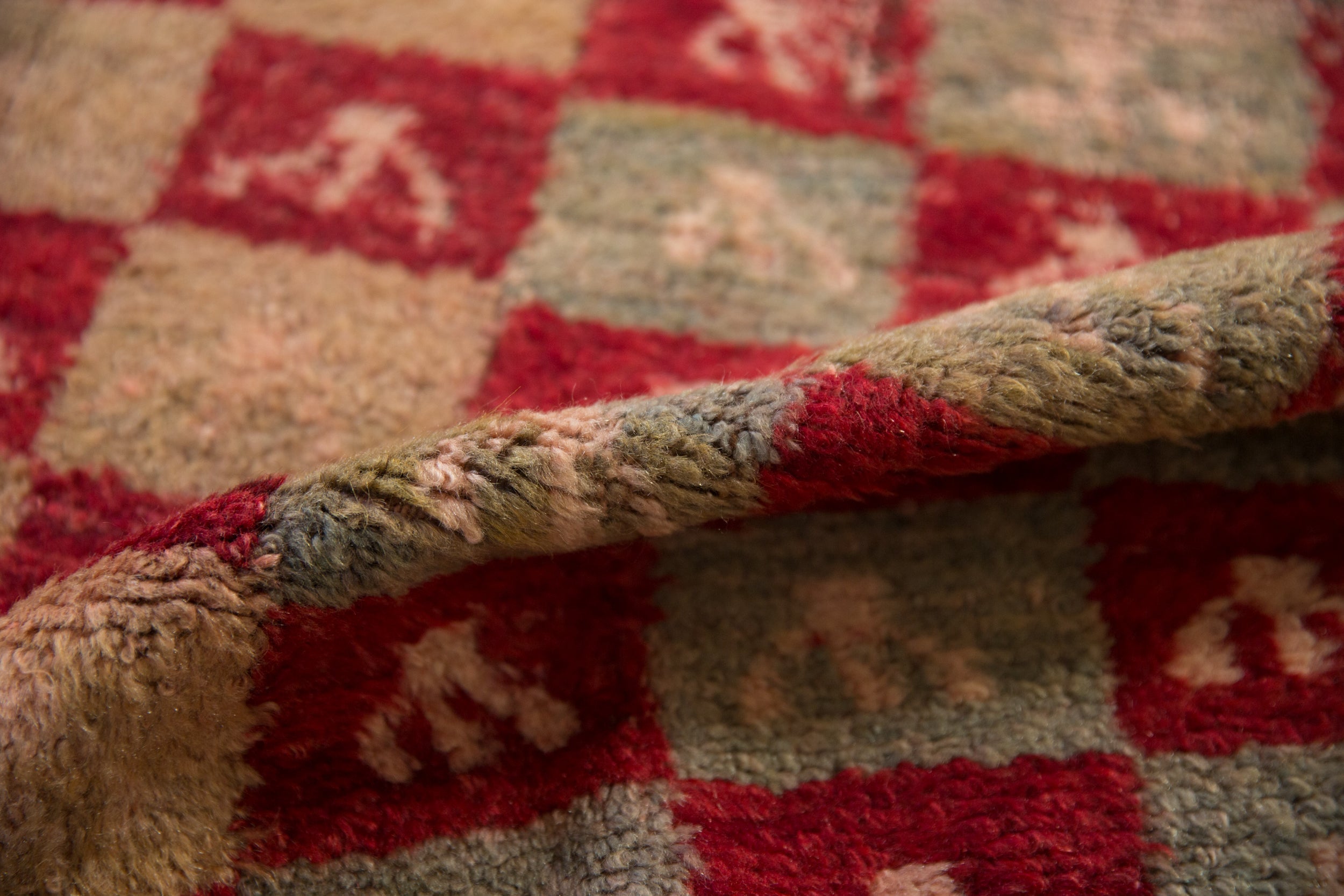 2.5x4 Vintage Distressed Tulu Rug // ONH Item 10377 Image 7
