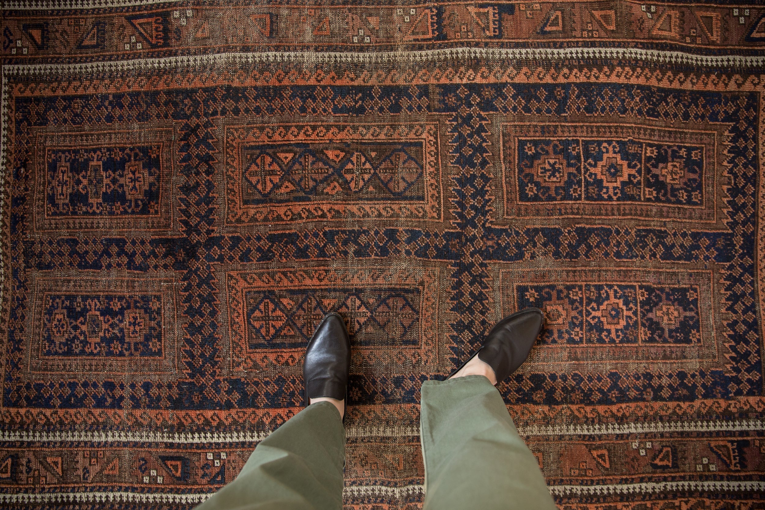 4x6.5 Vintage Belouch Rug // ONH Item 10424 Image 1