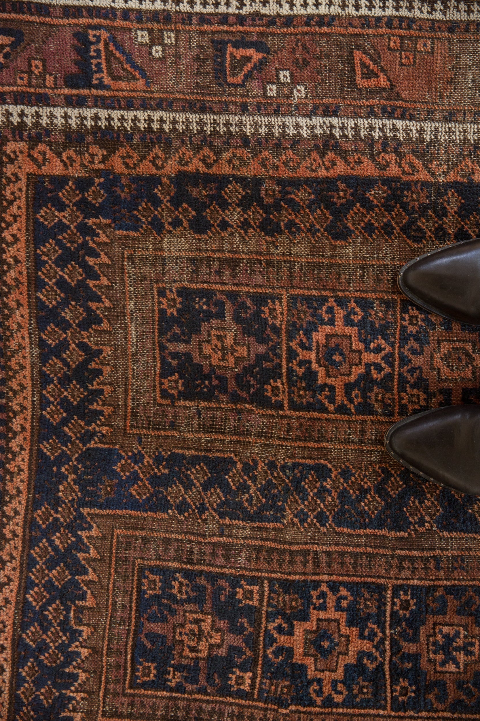 4x6.5 Vintage Belouch Rug // ONH Item 10424 Image 2