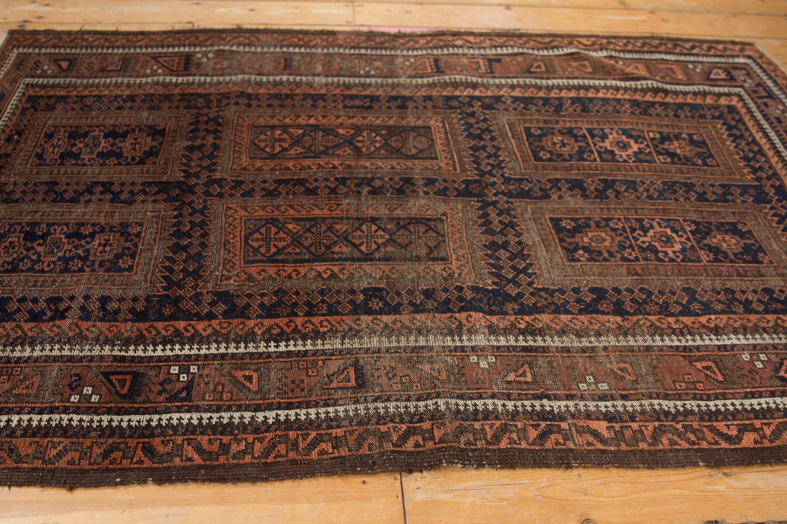 4x6.5 Vintage Belouch Rug // ONH Item 10424 Image 5