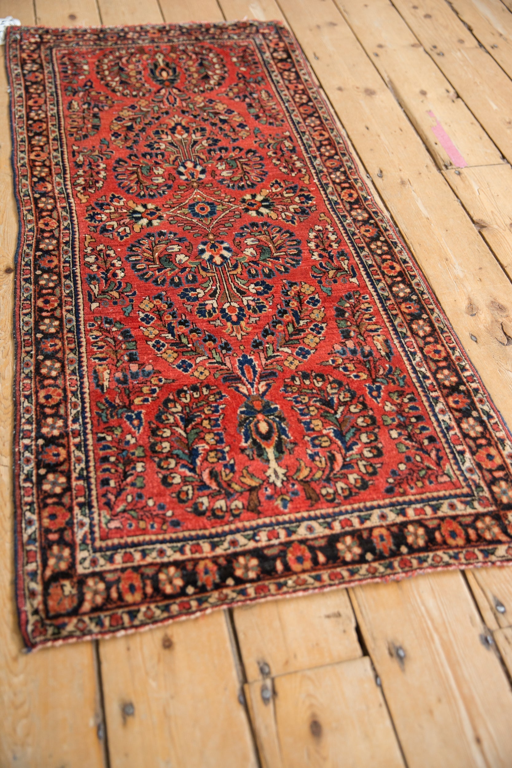2x4.5 Vintage German Sarouk Rug Runner // ONH Item 10672 Image 2