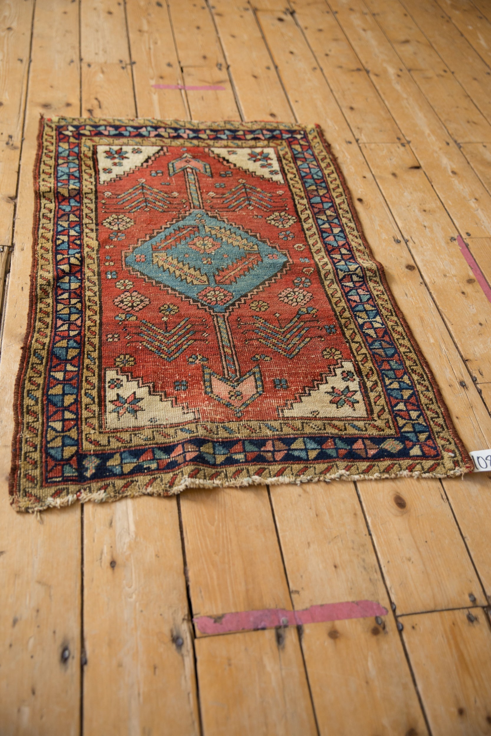 2.5x3.5 Antique Fine Heriz Rug // ONH Item 10859 Image 4