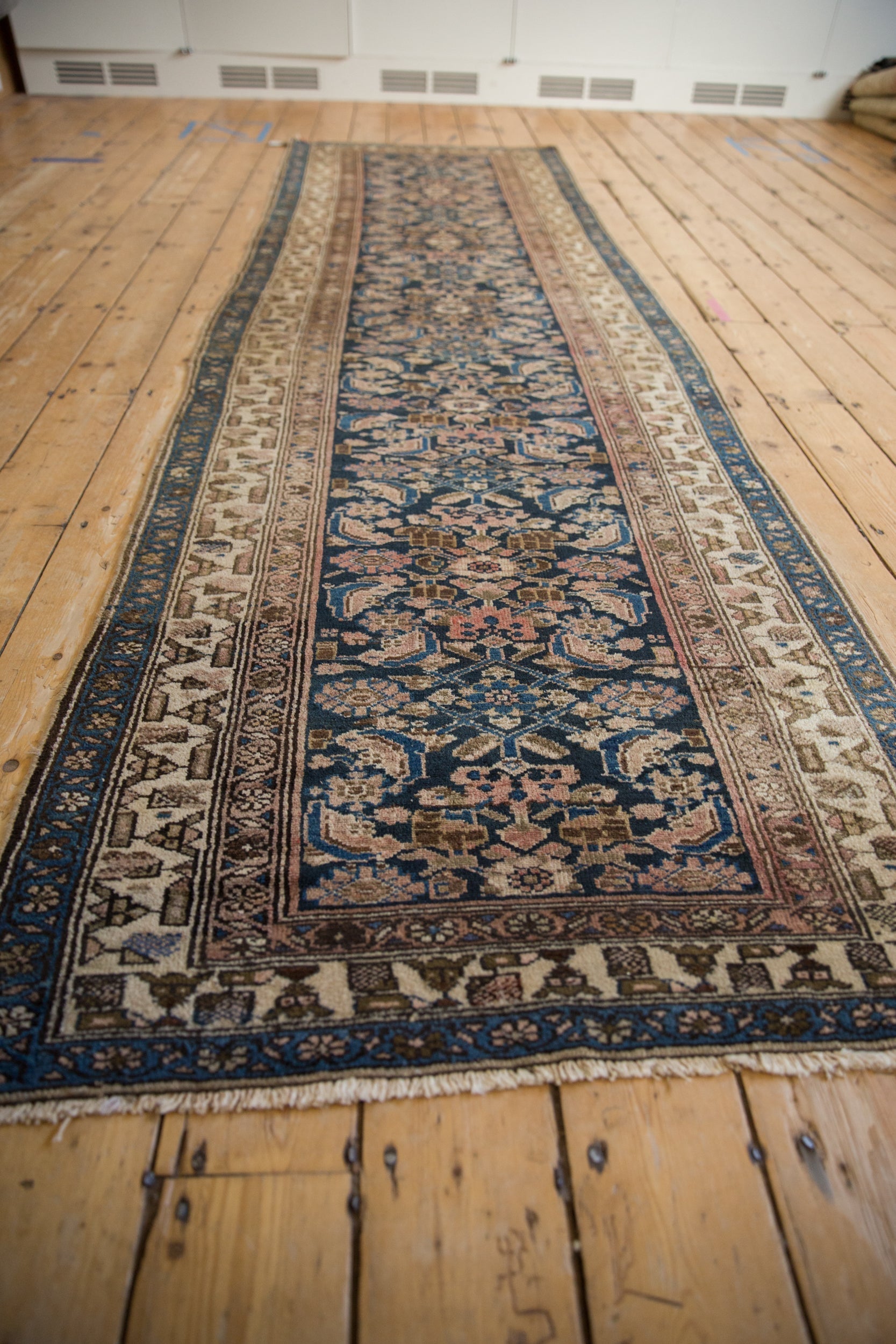 3x11 Vintage Fine Hamadan Rug Runner // ONH Item 10881 Image 3