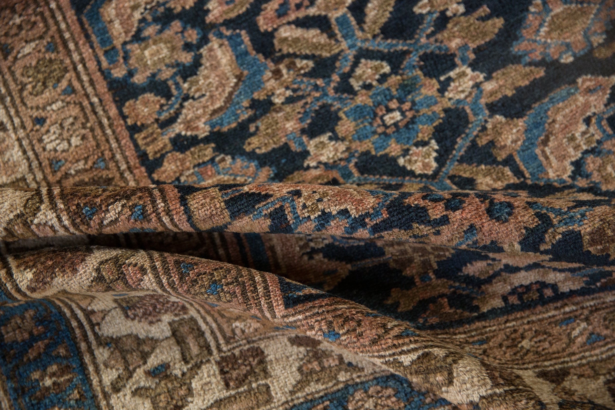 3x11 Vintage Fine Hamadan Rug Runner // ONH Item 10881 Image 8