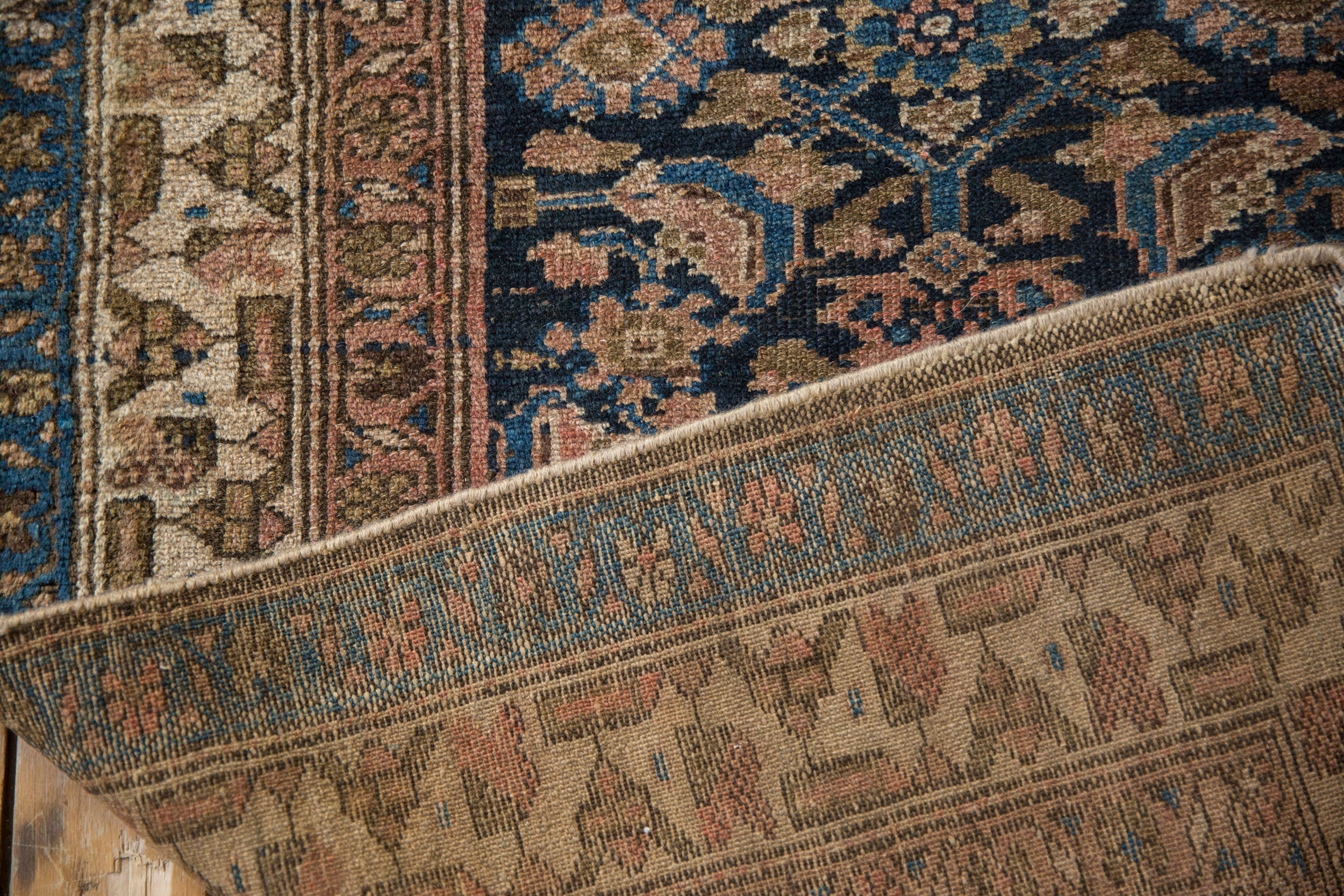 3x11 Vintage Fine Hamadan Rug Runner // ONH Item 10881 Image 9