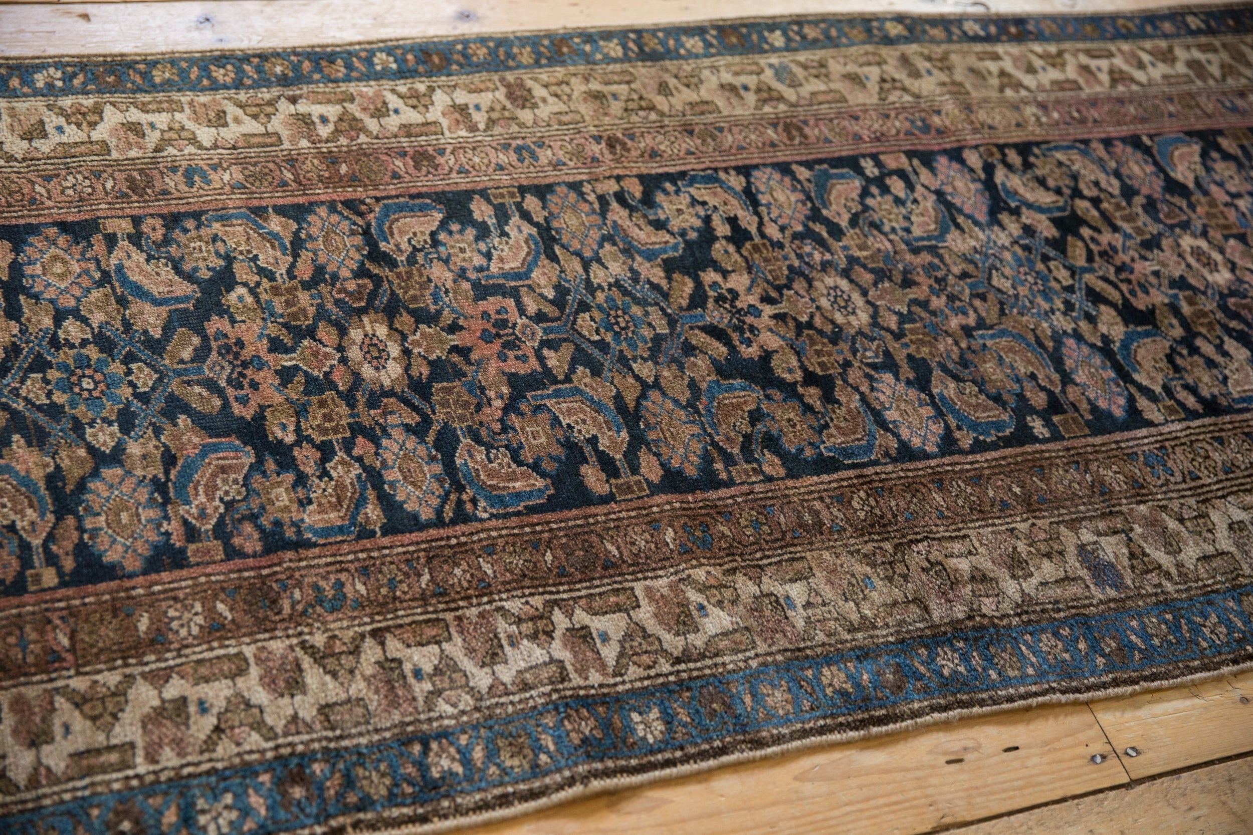 3x11 Vintage Fine Hamadan Rug Runner // ONH Item 10881 Image 10