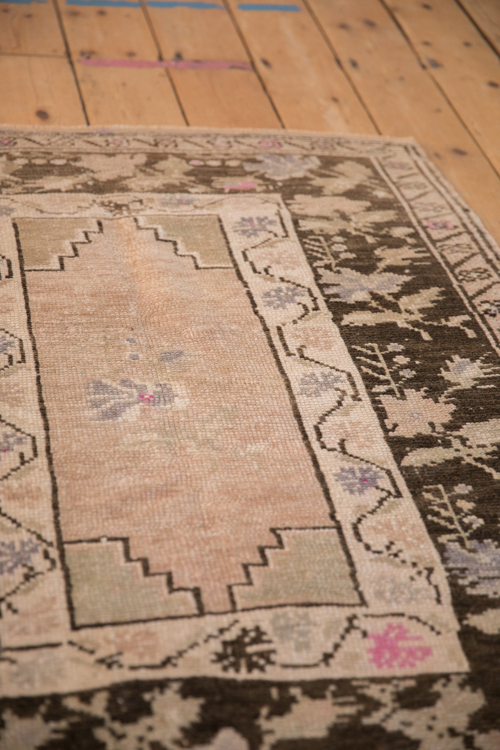 3x4 Vintage Distressed Oushak Square Rug // ONH Item 10893 Image 4