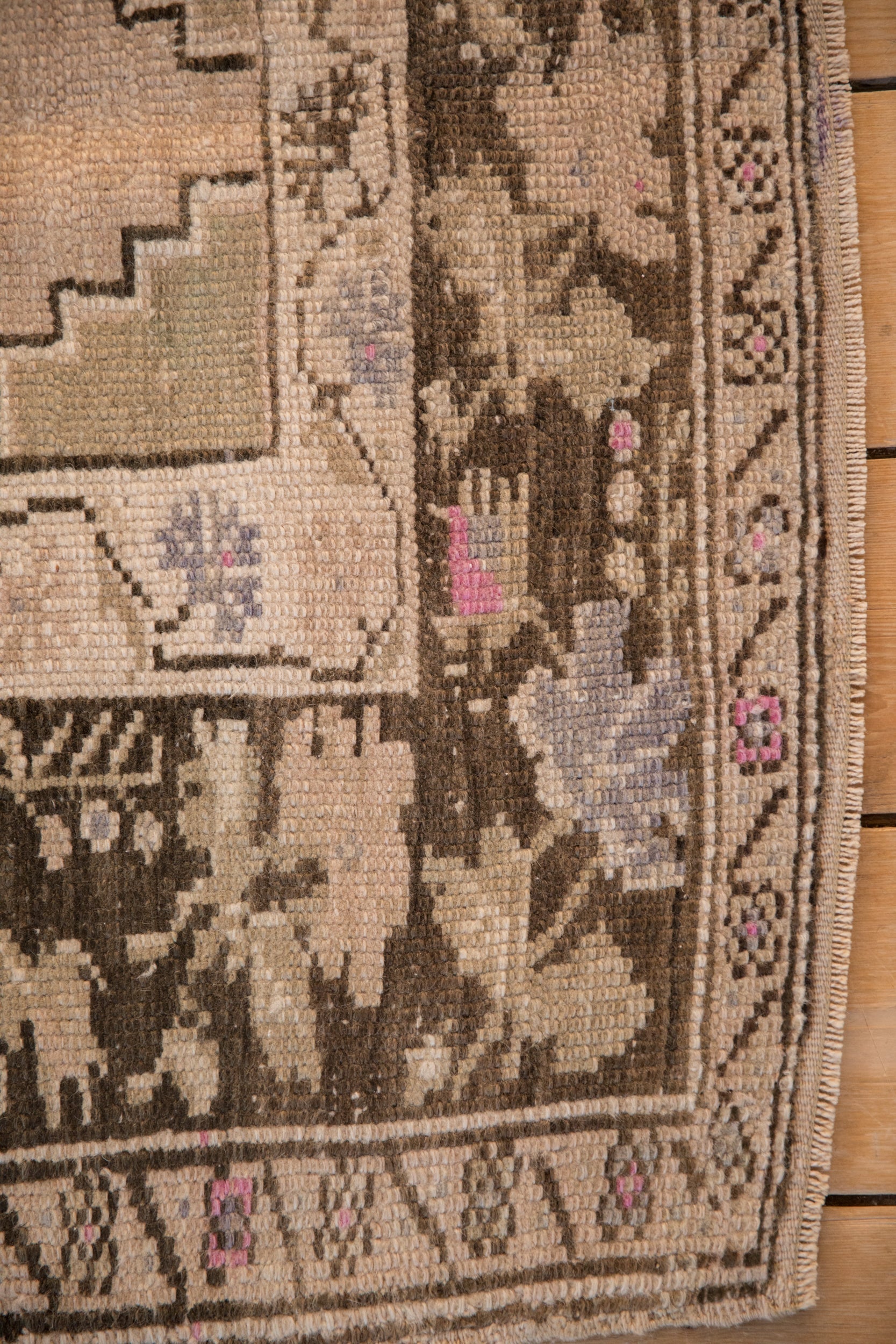 3x4 Vintage Distressed Oushak Square Rug // ONH Item 10893 Image 6