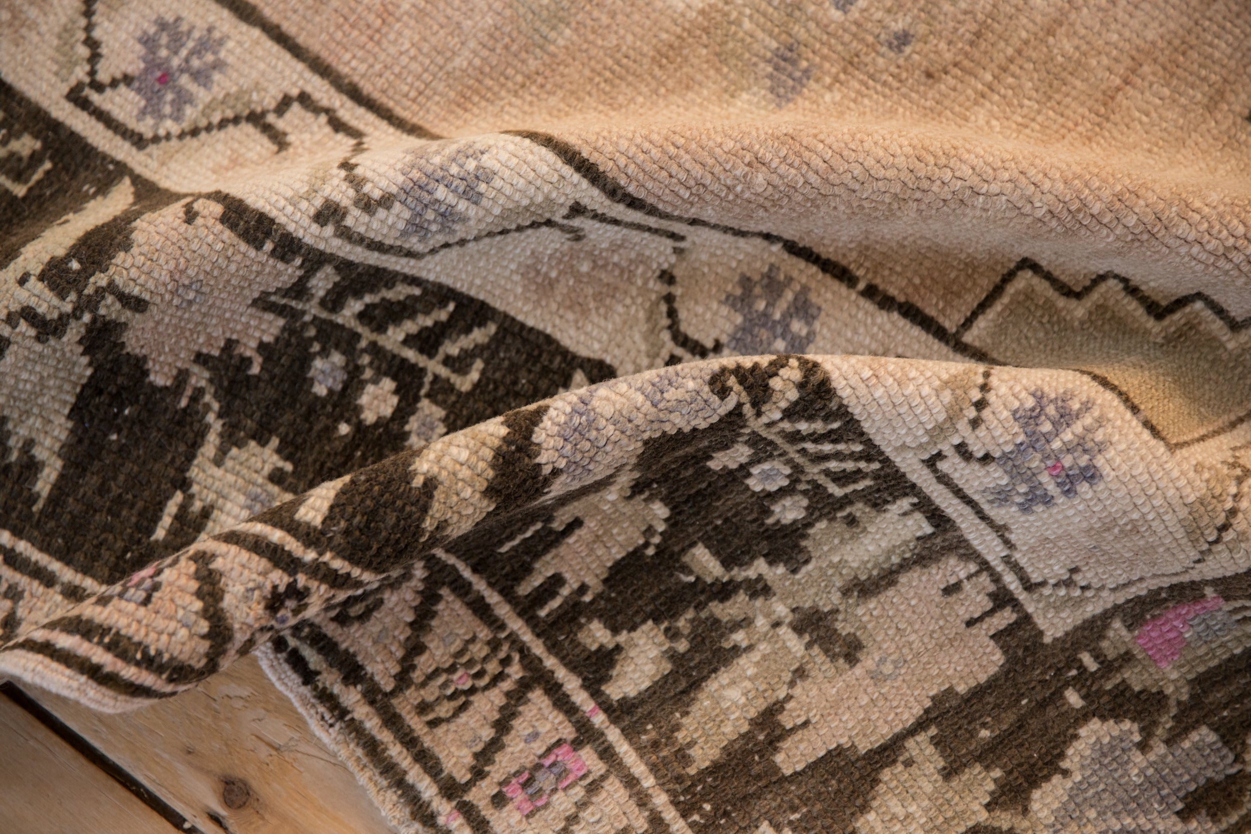 3x4 Vintage Distressed Oushak Square Rug // ONH Item 10893 Image 7