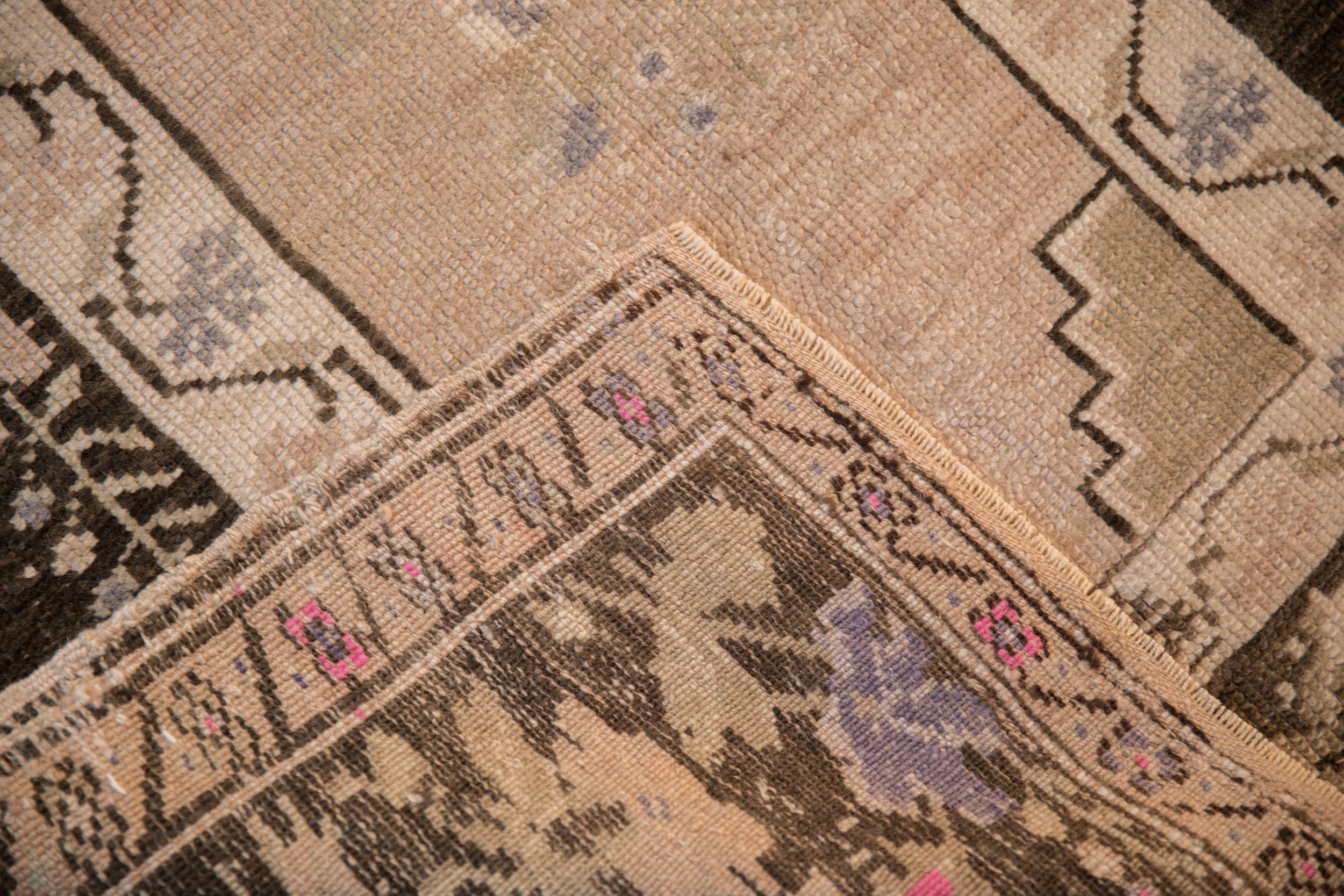 3x4 Vintage Distressed Oushak Square Rug // ONH Item 10893 Image 8