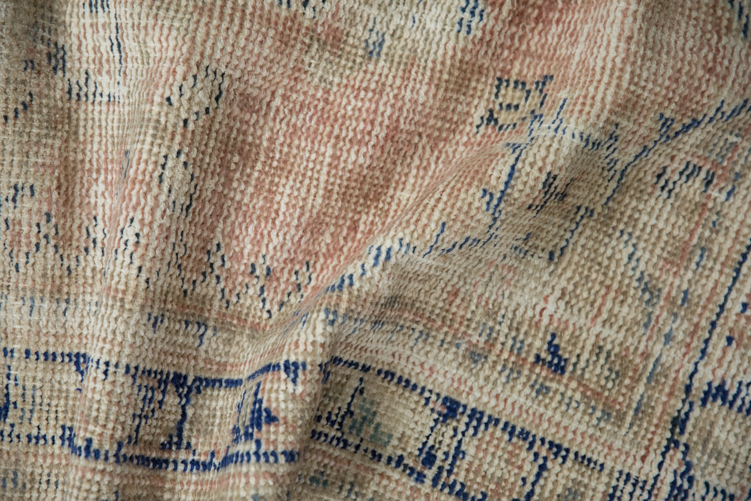 2.5x4.5 Vintage Distressed Oushak Rug // ONH Item 10903 Image 8