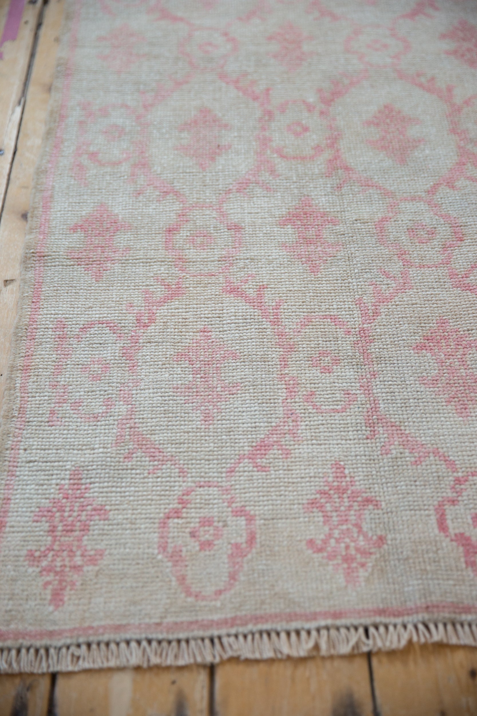 2.5x6.5 Vintage Distressed Oushak Rug Runner // ONH Item 10952 Image 4
