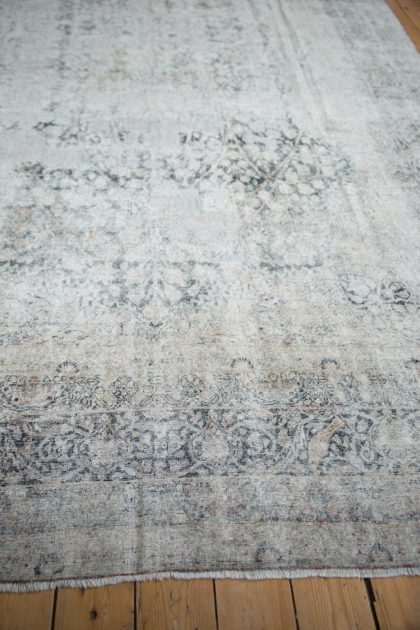 8.5x13.5 Antique Distressed Kerman Carpet // ONH Item 10985 Image 4