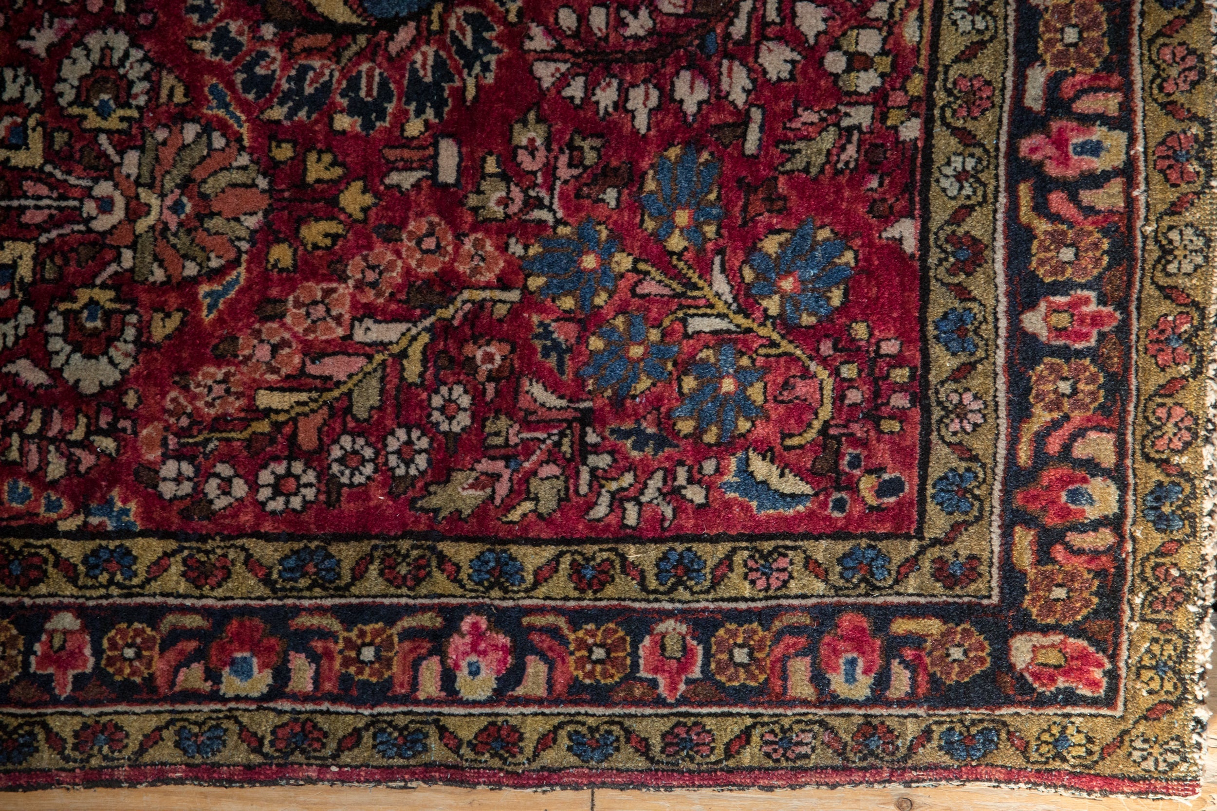 3x5 Antique German Sarouk Rug // ONH Item 11585 Image 2