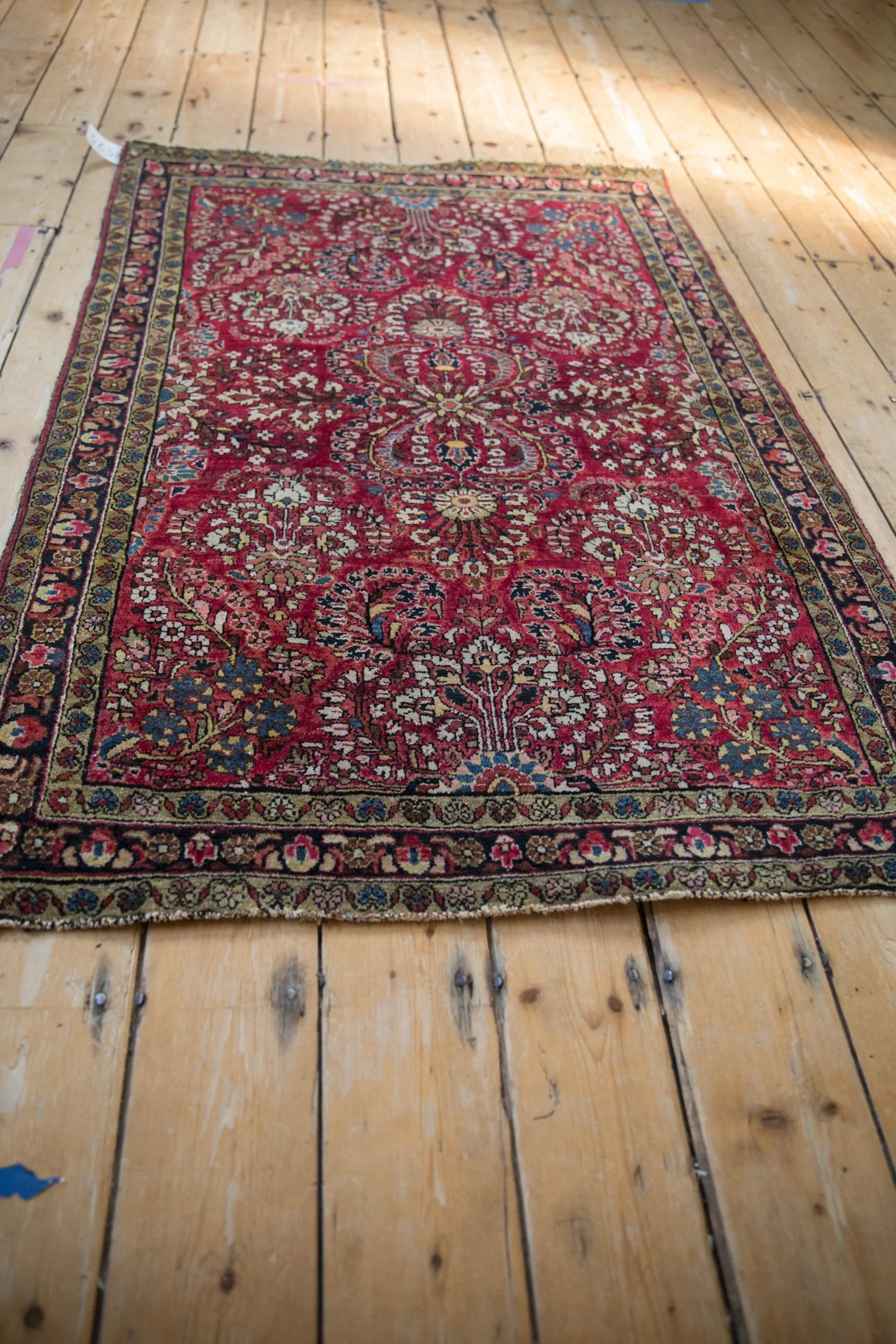 3x5 Antique German Sarouk Rug // ONH Item 11585 Image 5