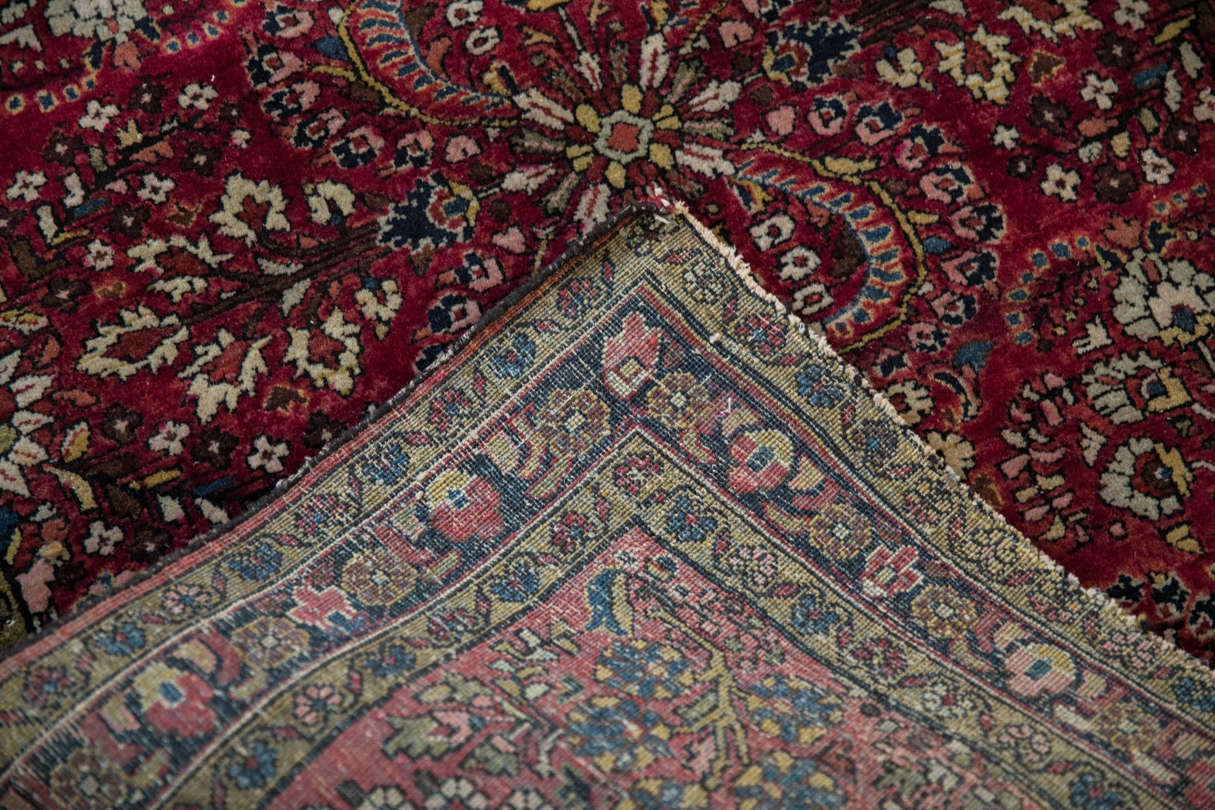 3x5 Antique German Sarouk Rug // ONH Item 11585 Image 8