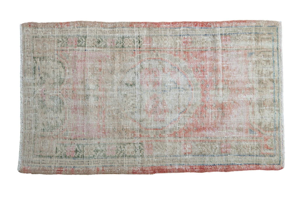 Vintage Distressed Oushak Rug // ONH Item: 11668