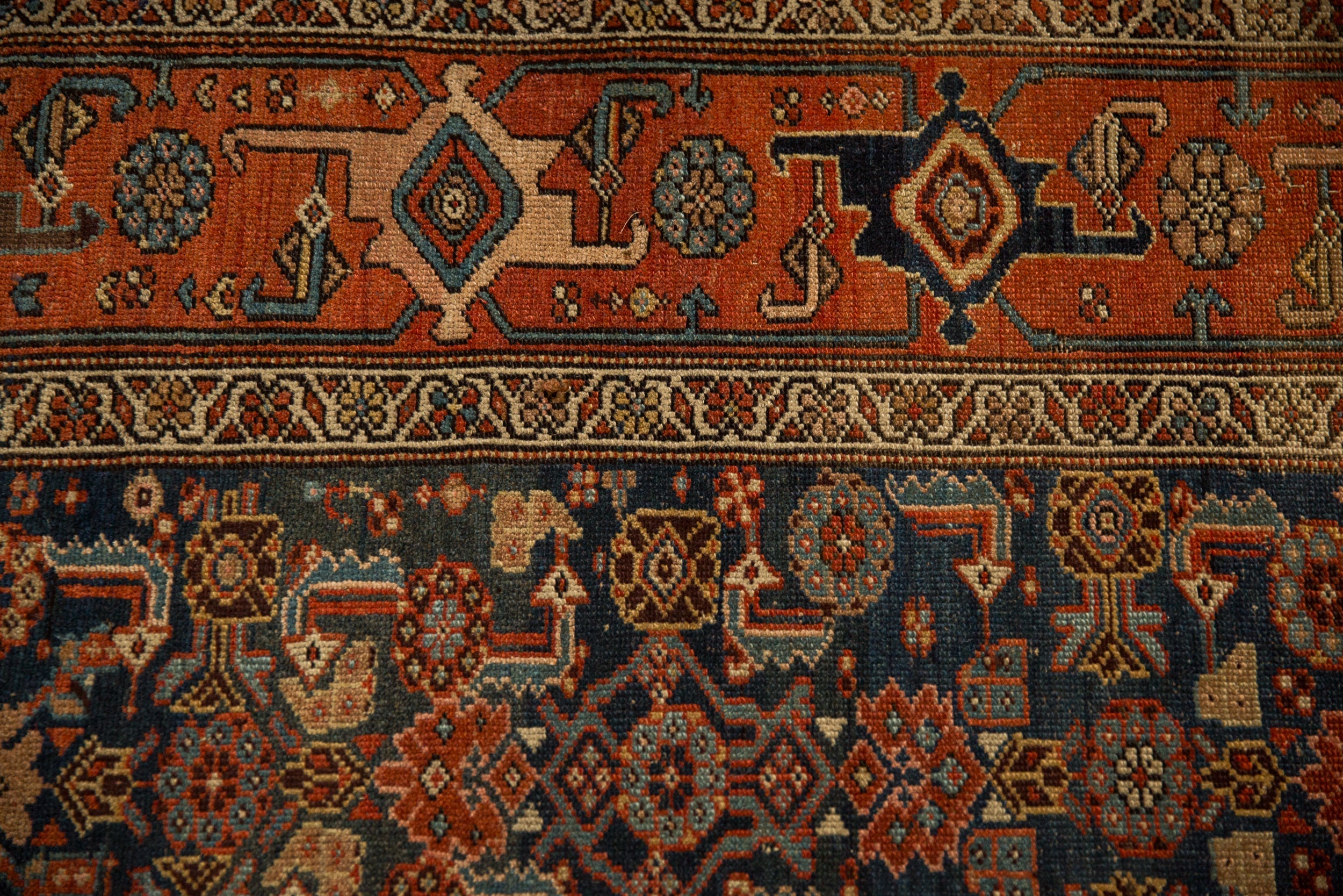 Antique Kurdish Hamadan Rug // ONH Item: 11938, Image 2