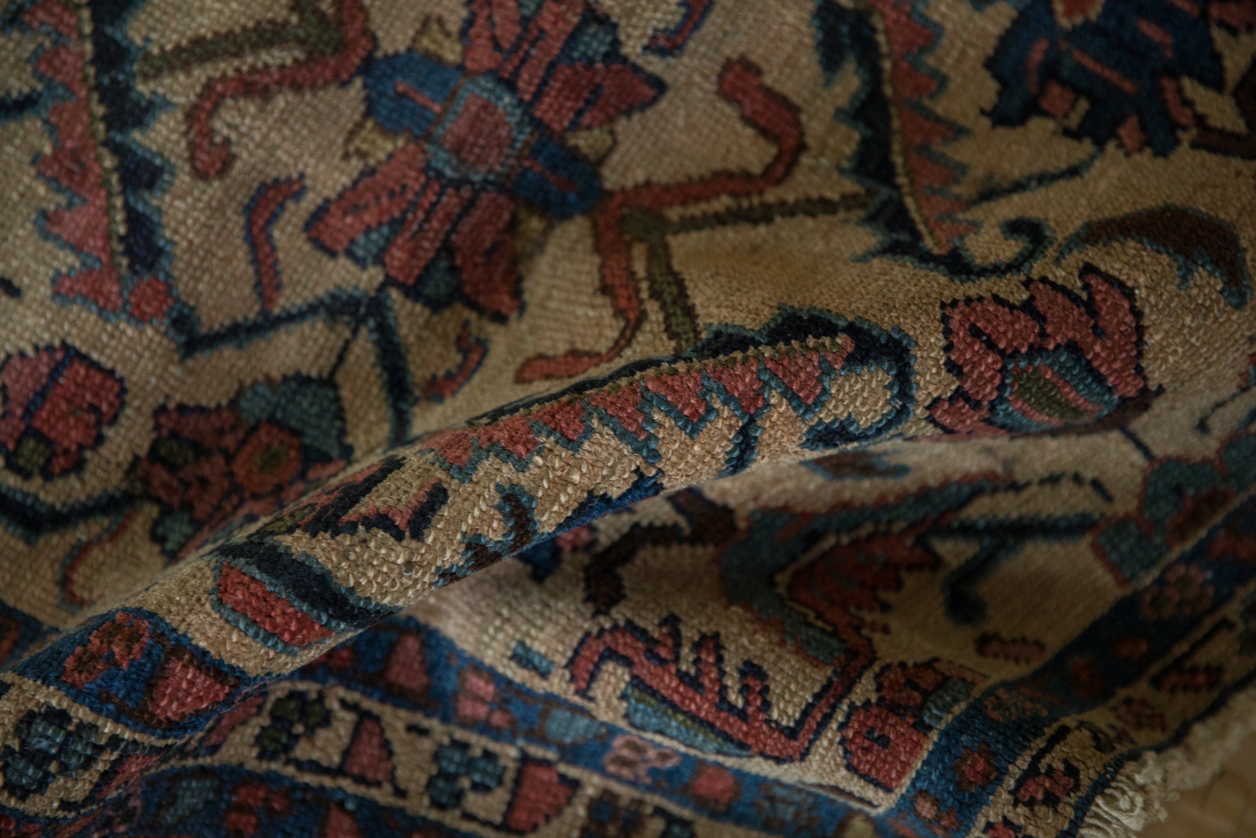 2x2.5 Antique Lilihan Square Rug Mat // ONH Item 12008 Image 6