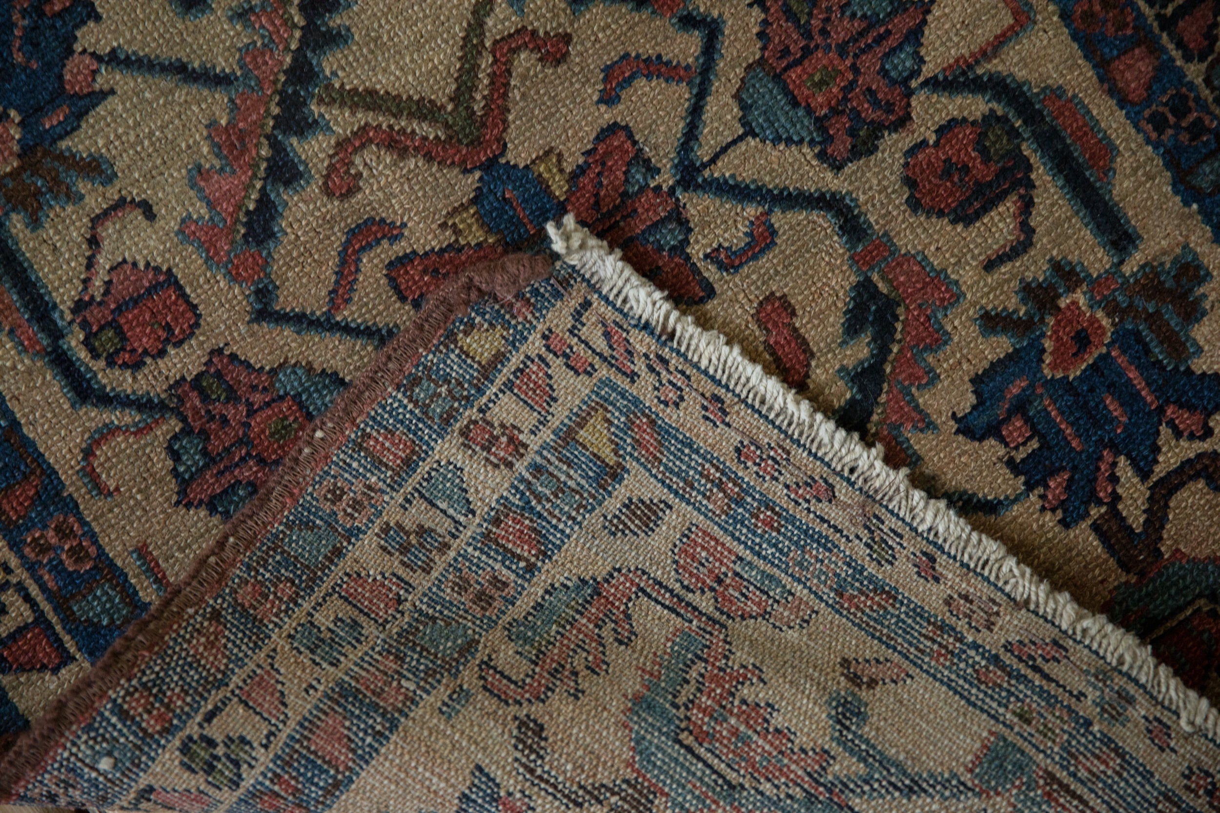 2x2.5 Antique Lilihan Square Rug Mat // ONH Item 12008 Image 7