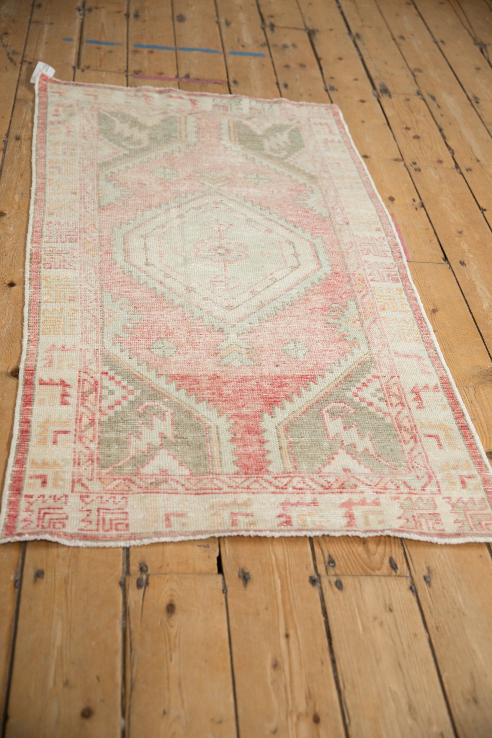 Vintage Distressed Oushak Rug Runner // ONH Item: 12028, Image 3