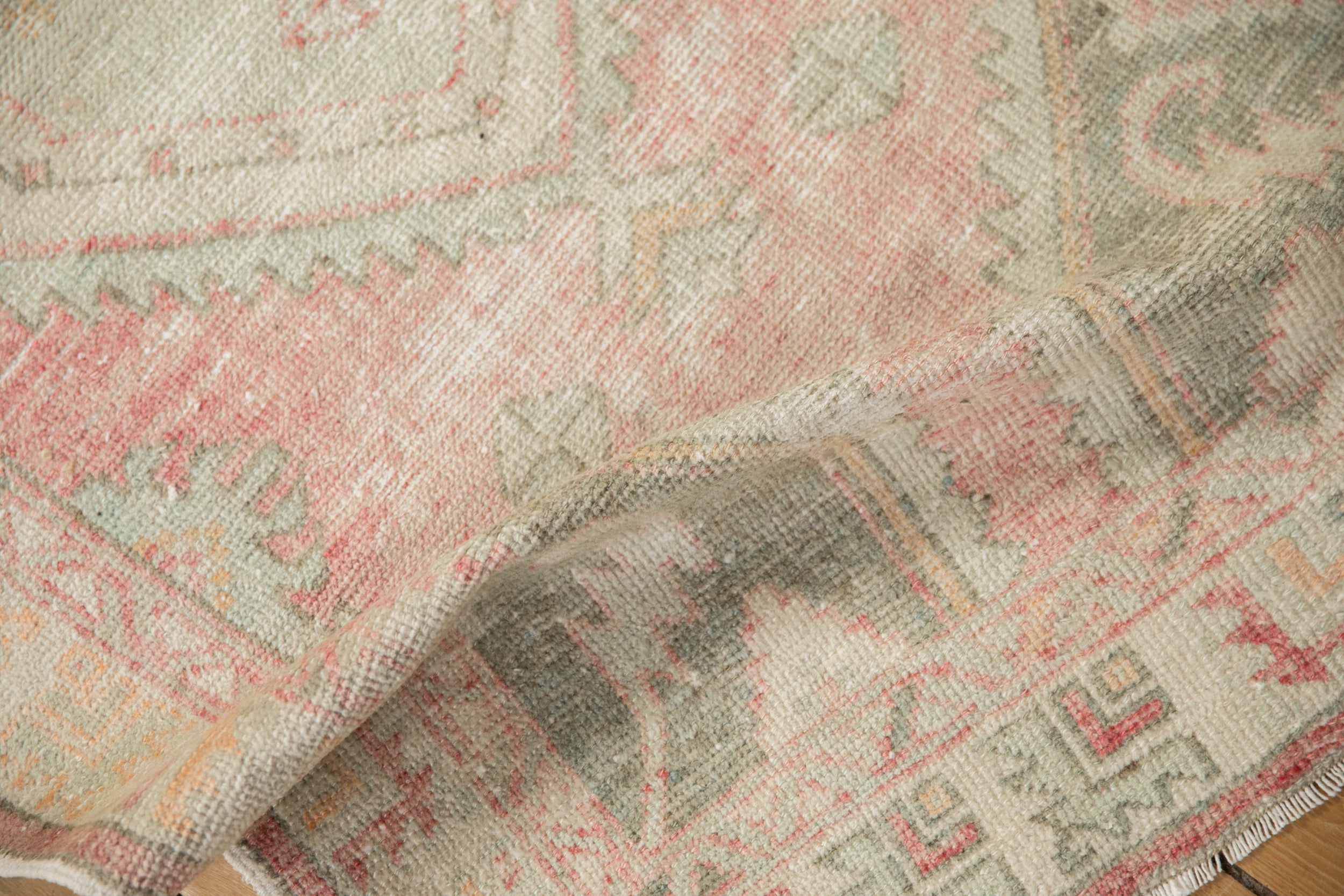 Vintage Distressed Oushak Rug Runner // ONH Item: 12028, Image 5
