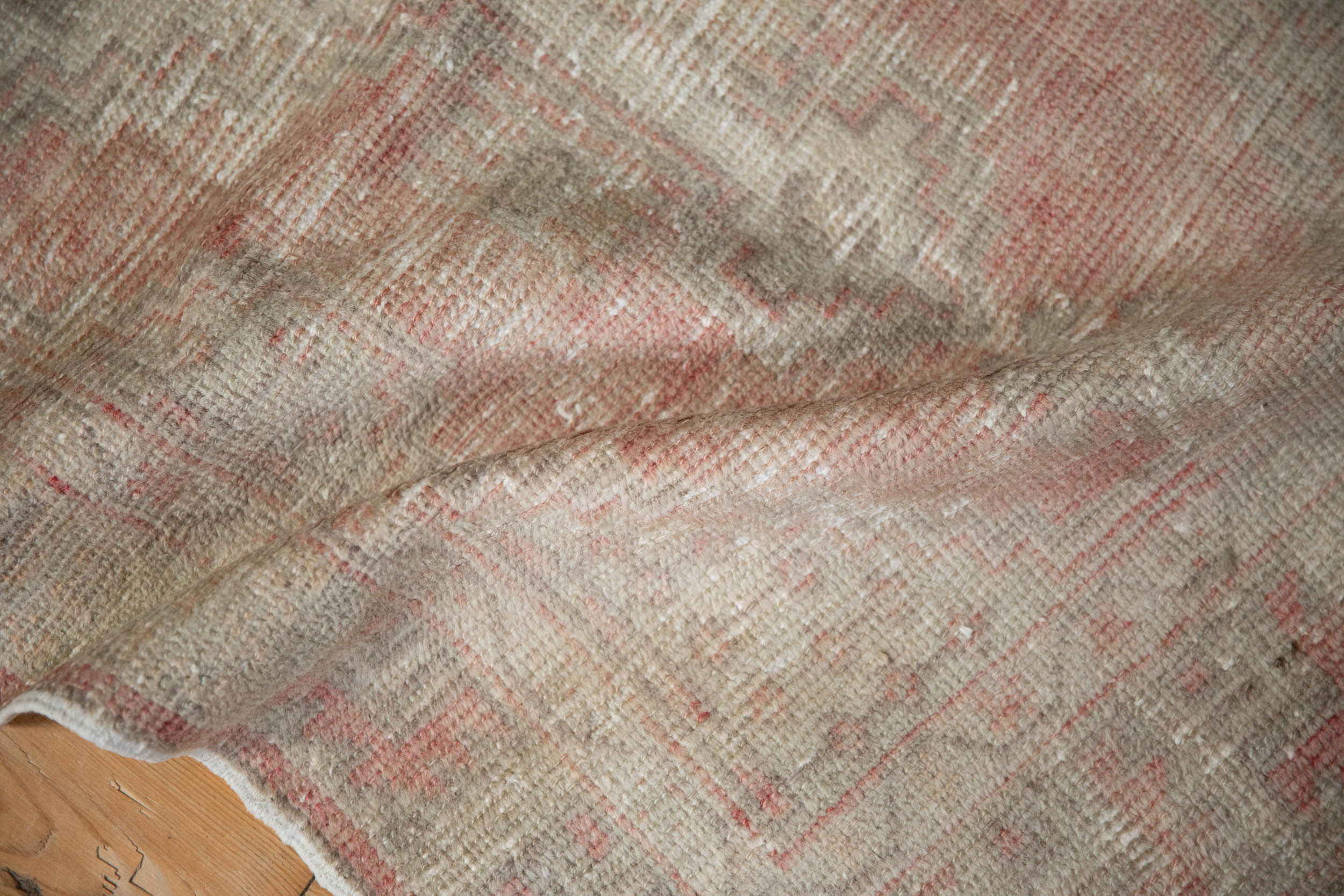 Vintage Distressed Oushak Rug Runner // ONH Item: 12037, Image 6