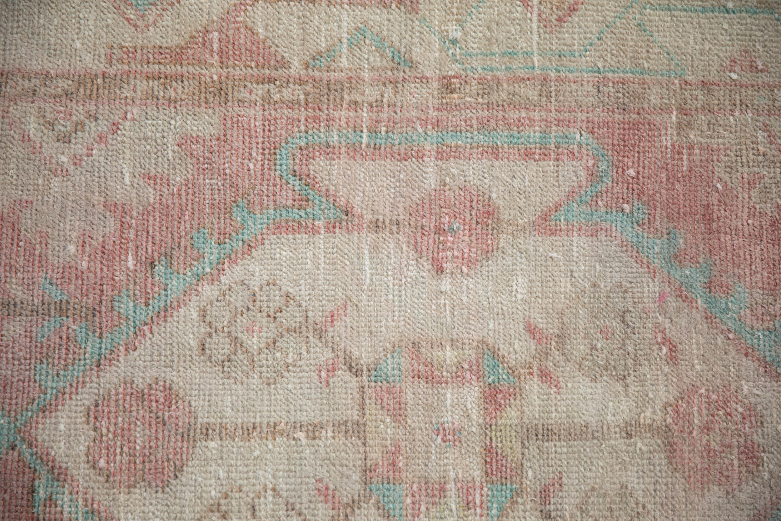 Vintage Distressed Oushak Rug Runner // ONH Item: 12043, Image 2