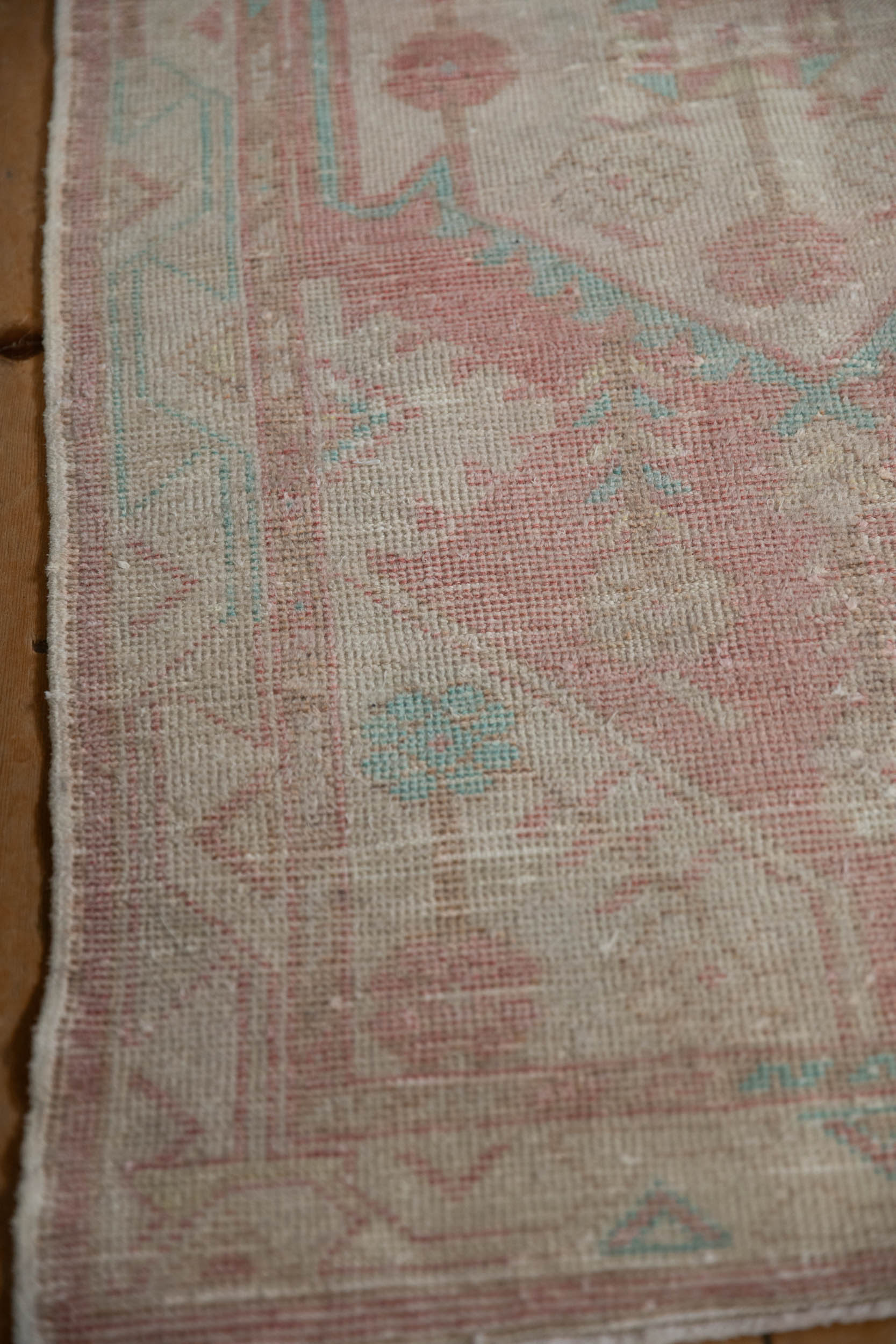 Vintage Distressed Oushak Rug Runner // ONH Item: 12043, Image 4