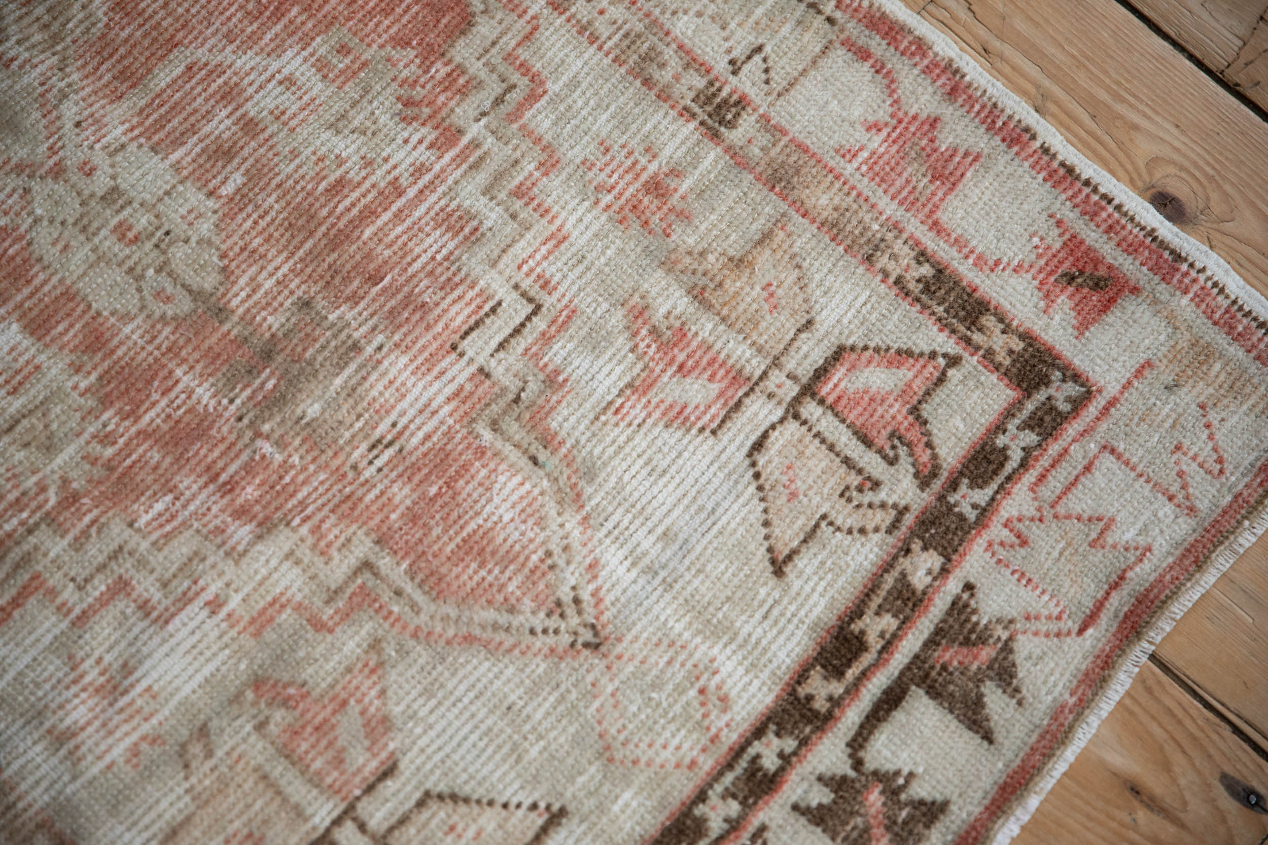 Vintage Distressed Oushak Rug Runner // ONH Item: 12044, Image 5