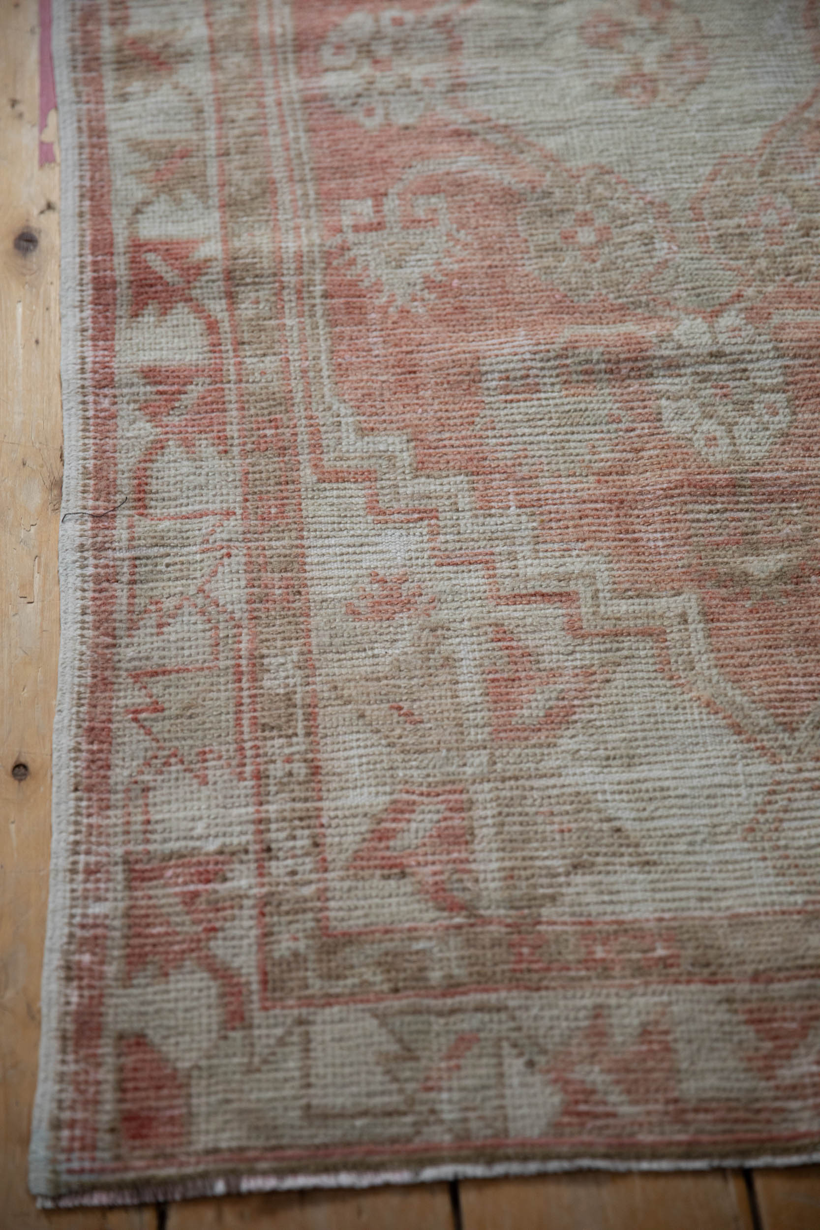 Vintage Distressed Oushak Rug Runner // ONH Item: 12044, Image 7