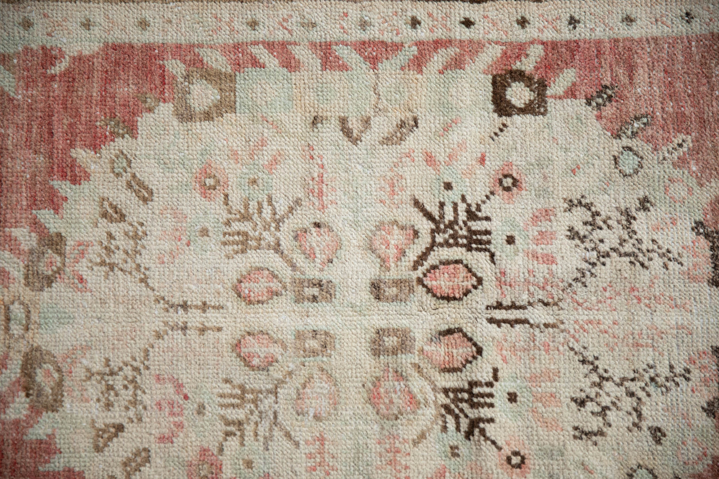 Vintage Distressed Oushak Rug Runner // ONH Item: 12045, Image 2