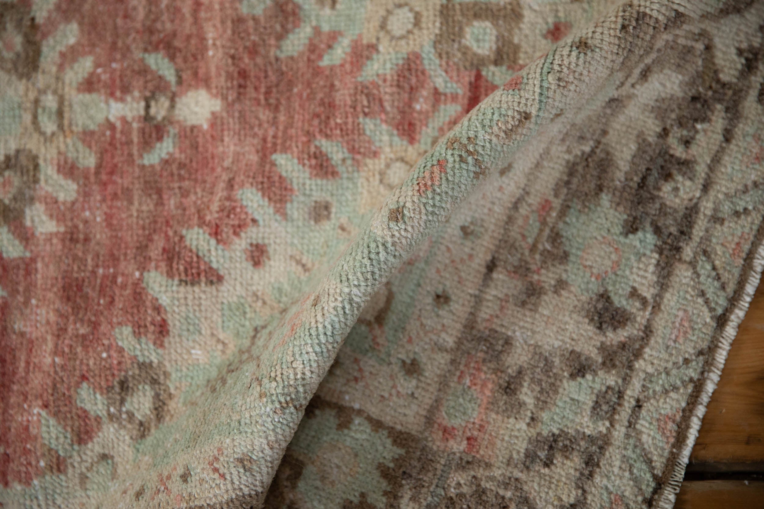 Vintage Distressed Oushak Rug Runner // ONH Item: 12045, Image 5