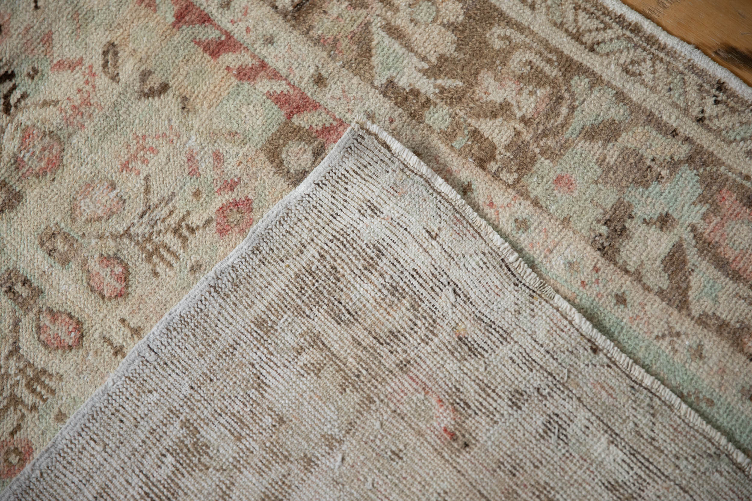 Vintage Distressed Oushak Rug Runner // ONH Item: 12045, Image 6
