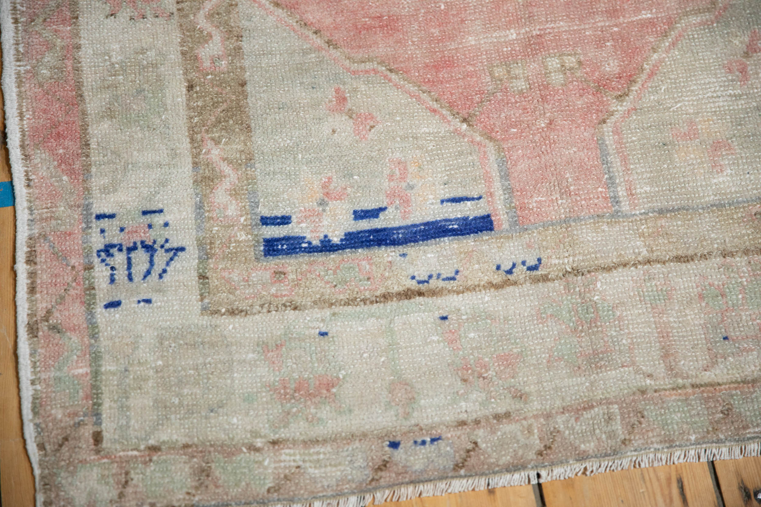 Vintage Distressed Oushak Rug // ONH Item: 12052, Image 3