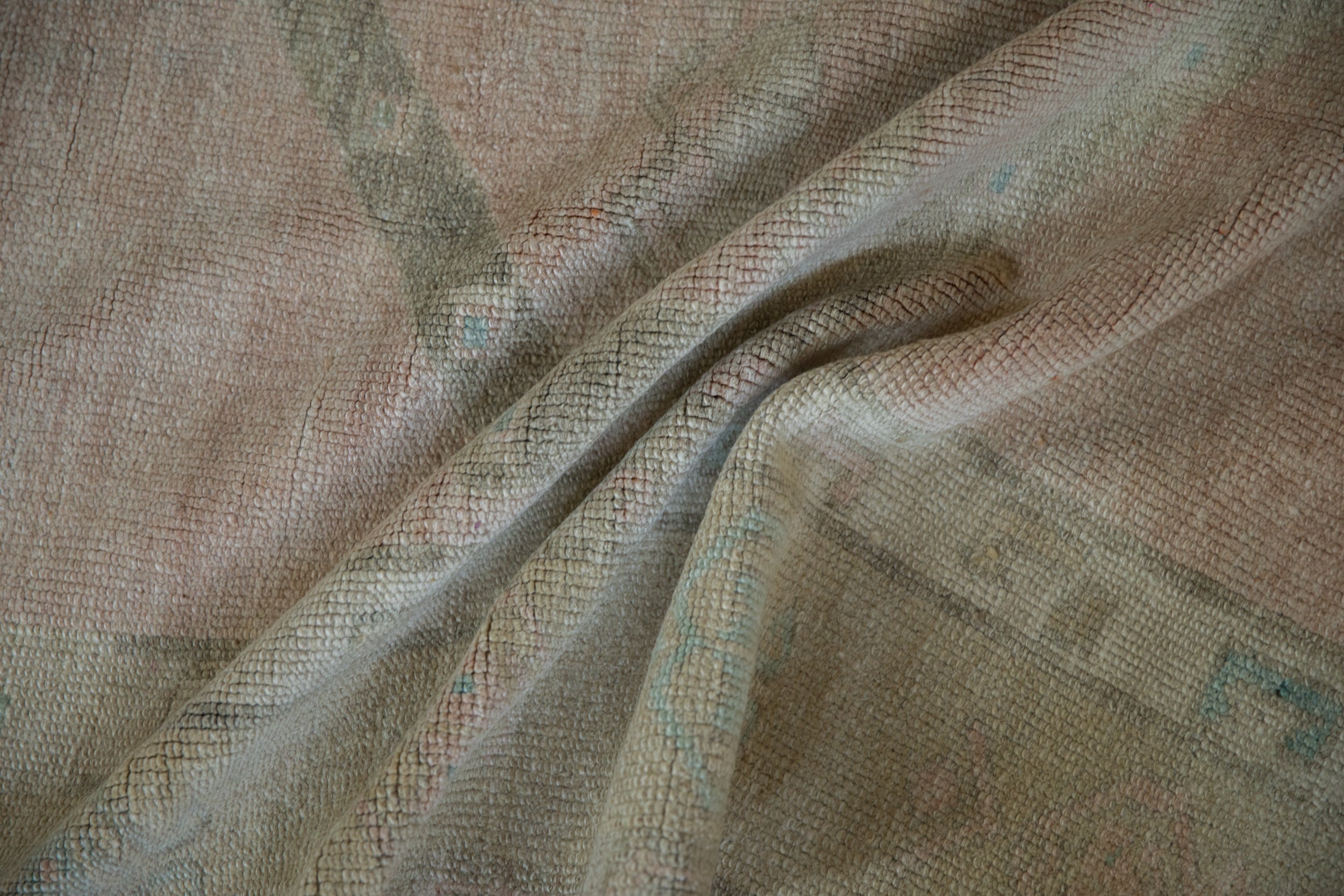 5x11 Vintage Distressed Oushak Rug Runner // ONH Item 12066 Image 9