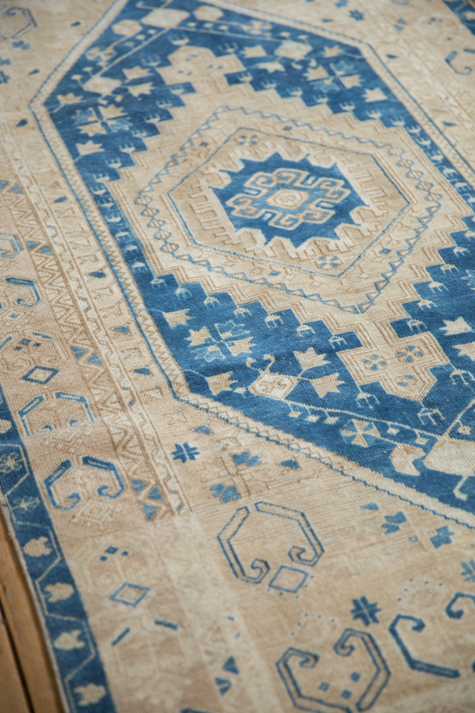 3.5x7 Vintage Distressed Oushak Rug Runner // ONH Item 12077 Image 4