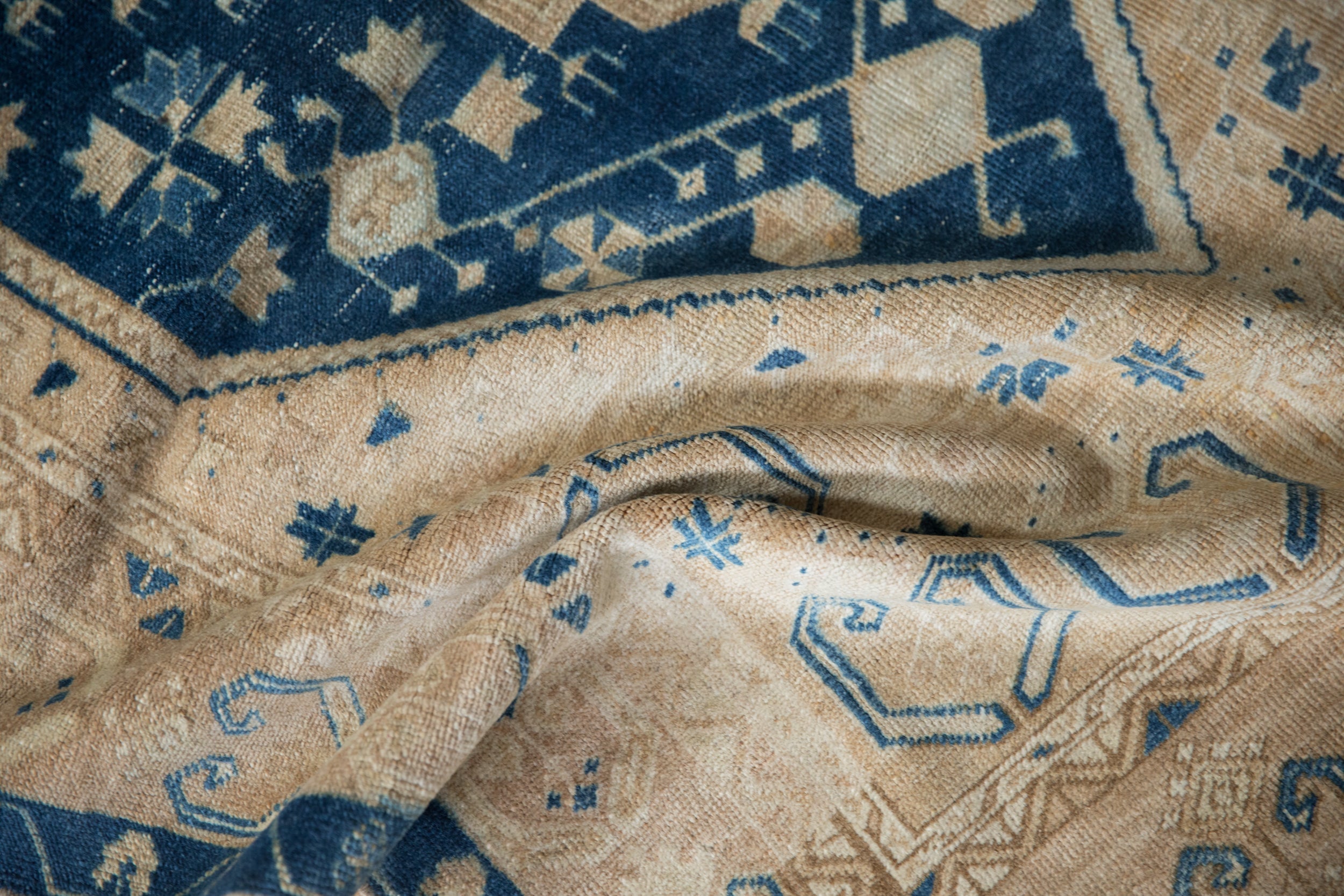 3.5x7 Vintage Distressed Oushak Rug Runner // ONH Item 12077 Image 7